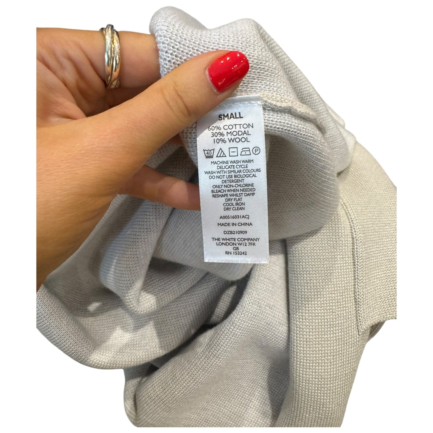 White Label Cotton Rich Double Faced Milano Coatigan - 10 - NEW