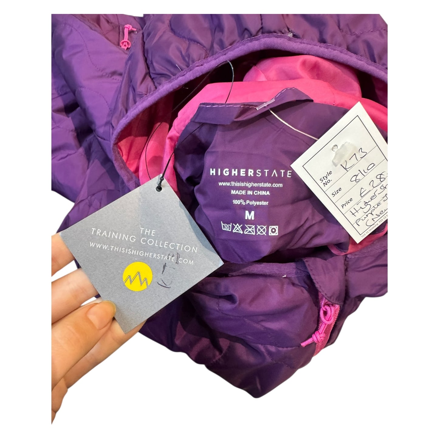 Higher State Purple Jacket - NEW - 8/10