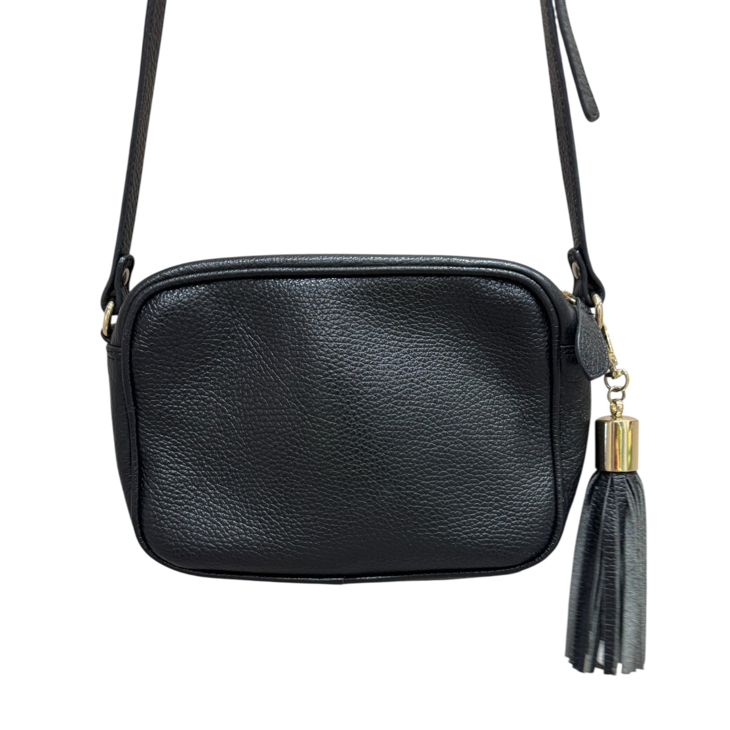 Russell & Bromley Black Camera Crossbody Bag