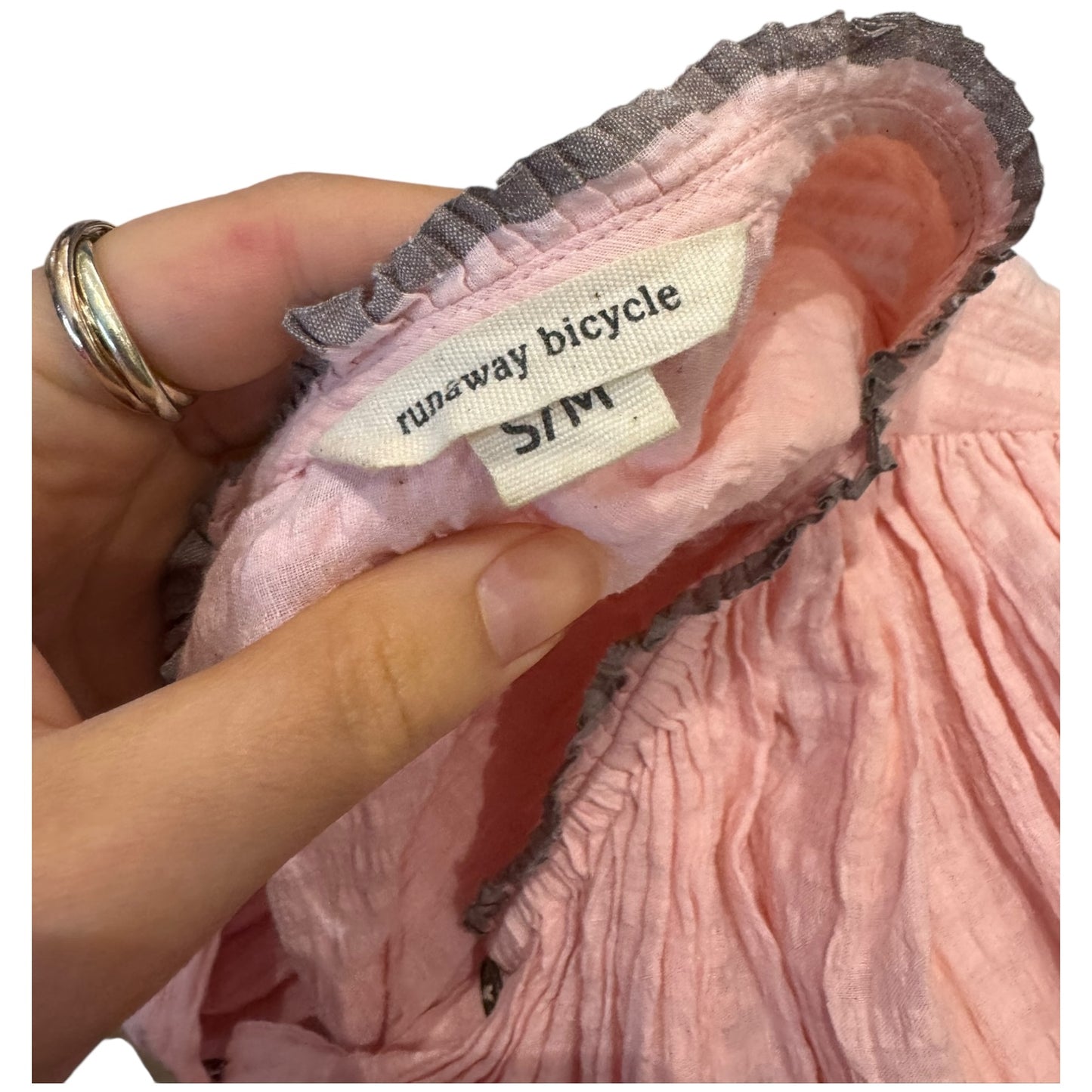 Runaway Bicycle DINA Pink Top - 10