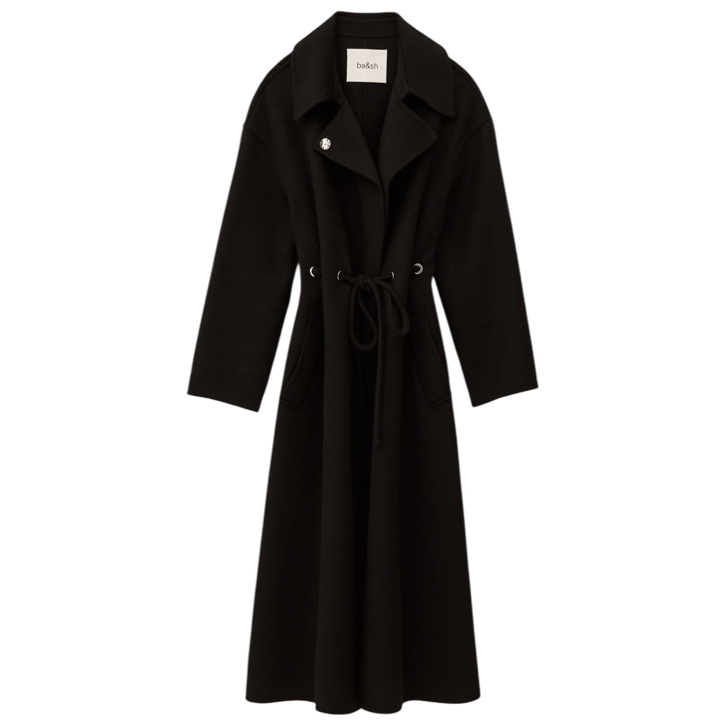 Ba&sh Black Kate Trenchcoat - 10