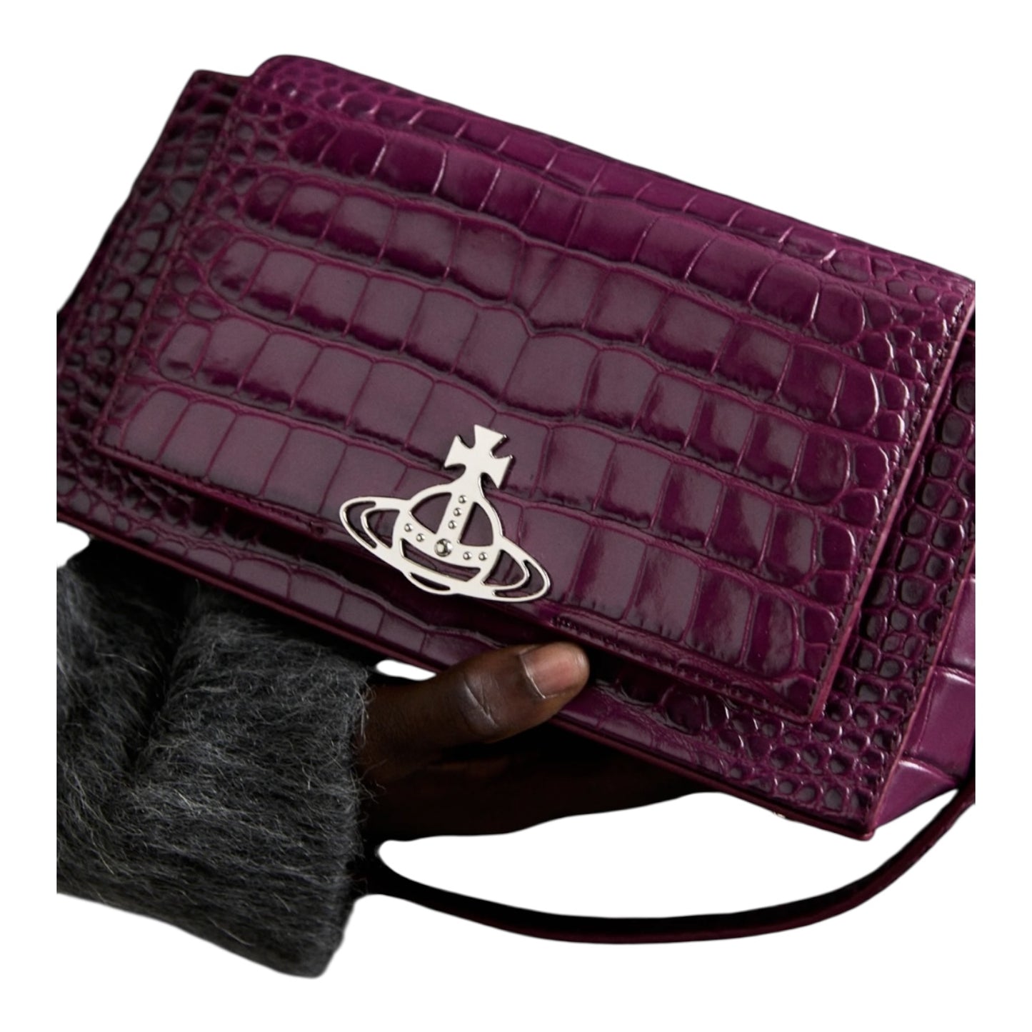 Vivienne Westwood Medium Hazel Bag in Purple