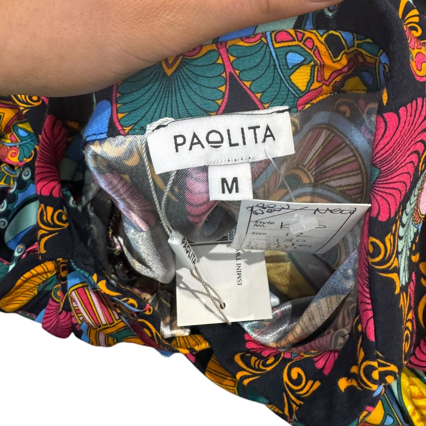 Paolita 'Ismini Two Tier Ruffled' Dress - 12 - NEW