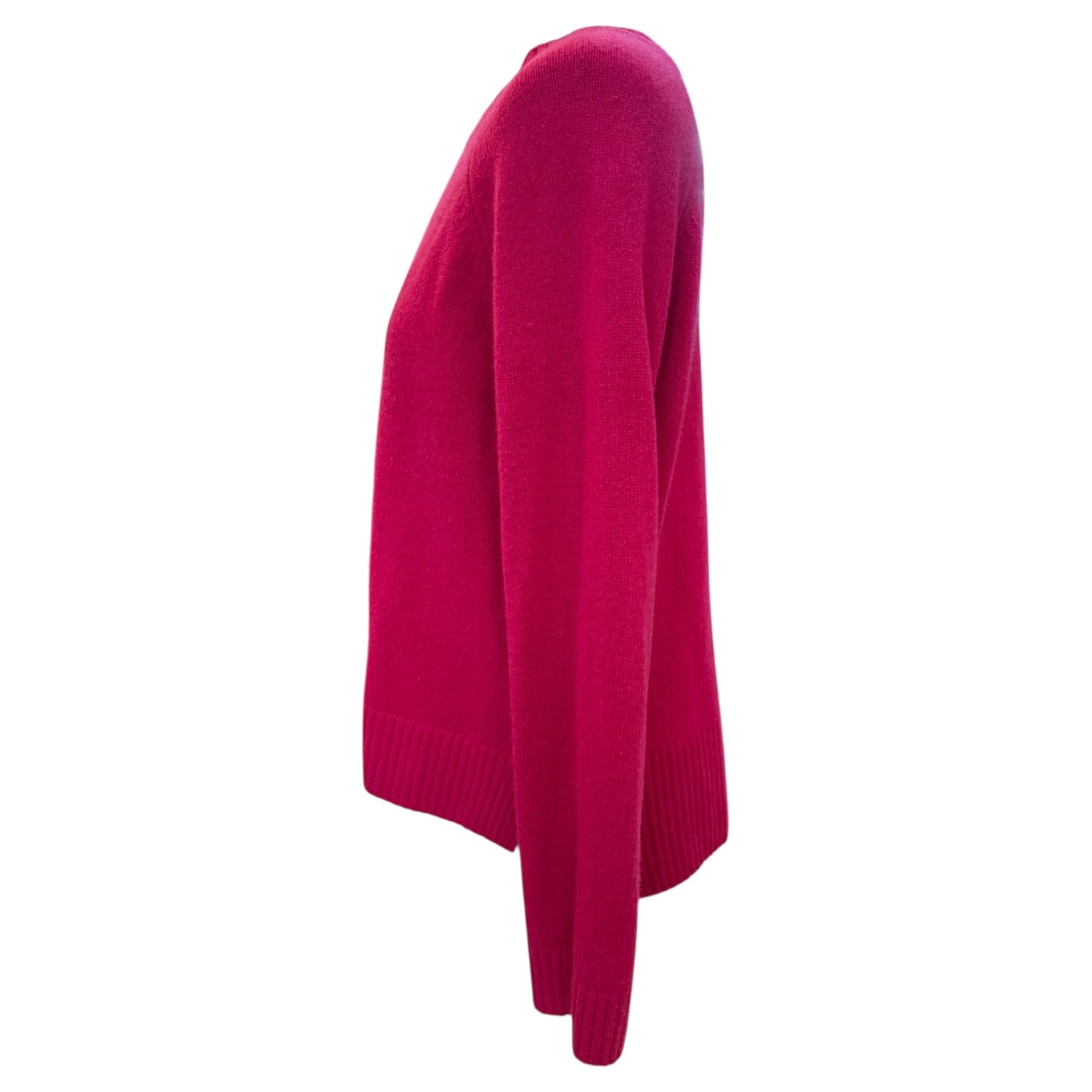 Weekend Max Mara Cerise Pink Cashmere Sweater - 10