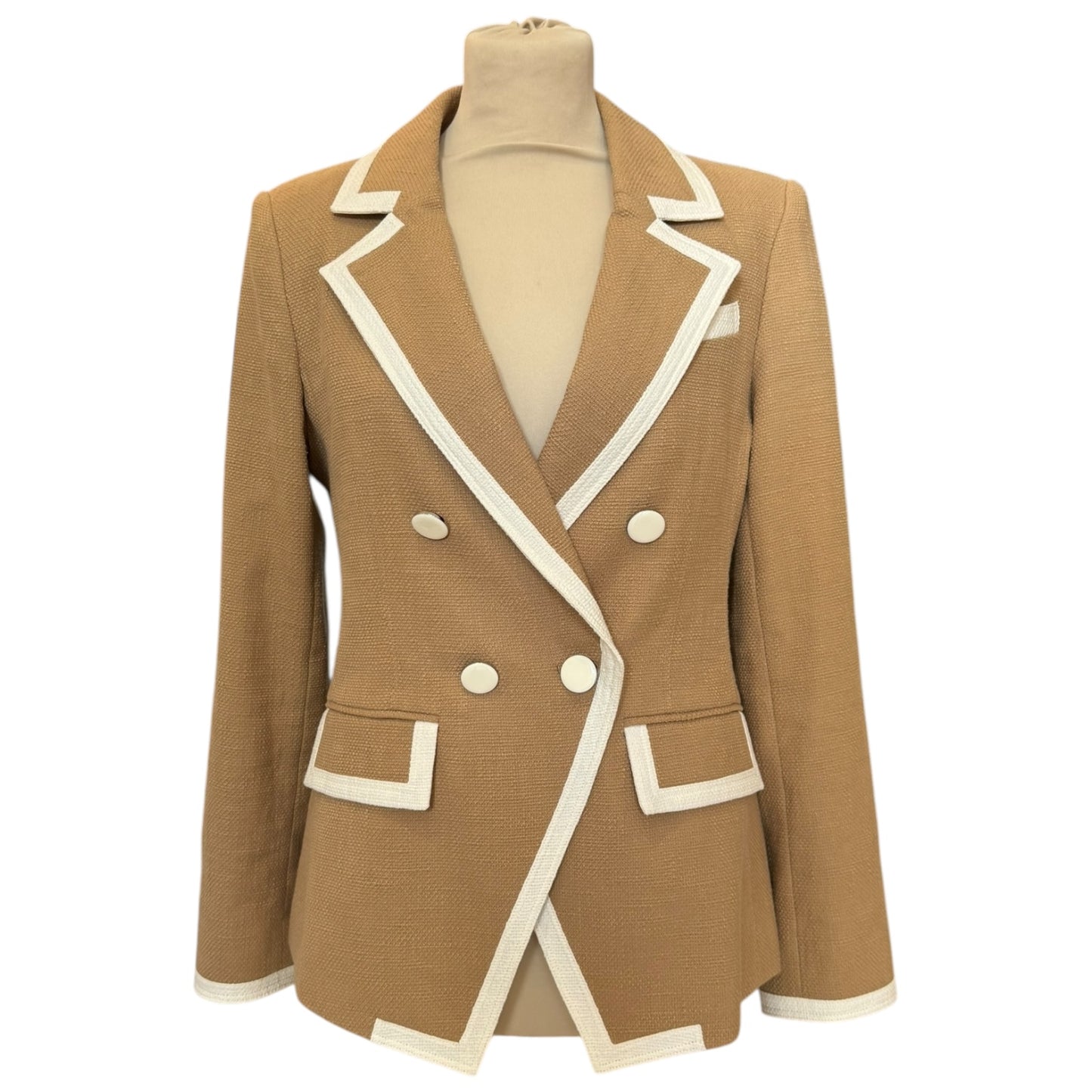 Veronica Beard Edison Dickey Blazer - 10