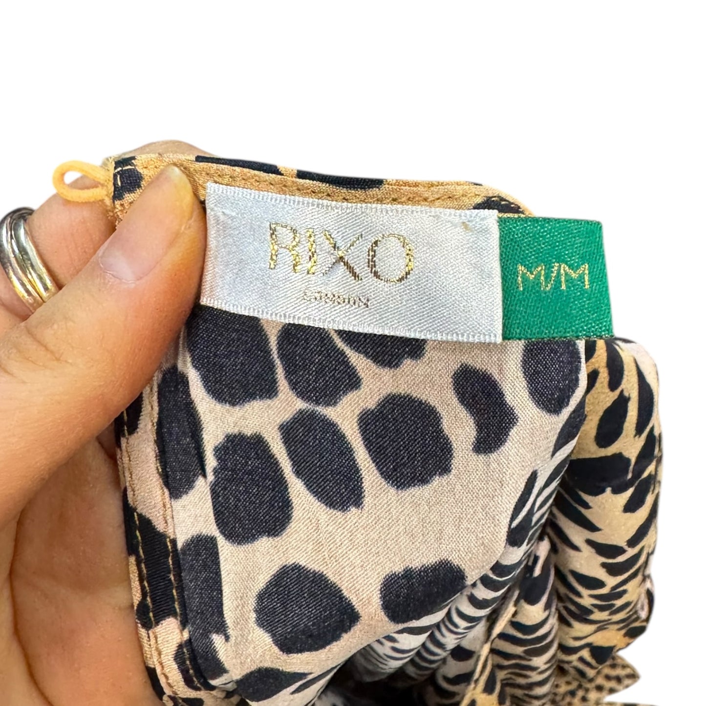 Rixo Elsa Leopard Print Dress - 12