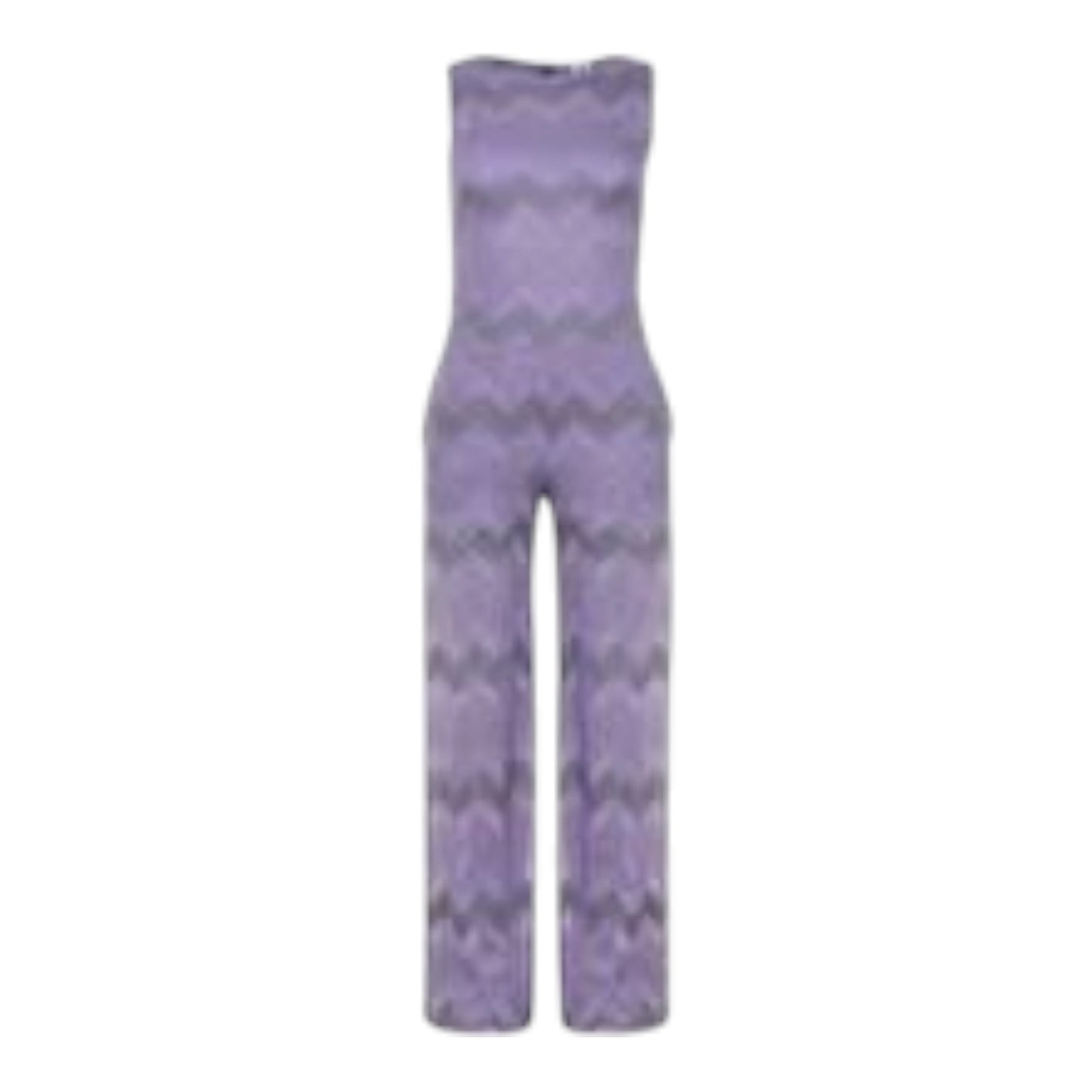 Missoni Purple Lurex Jumpsuit - 10