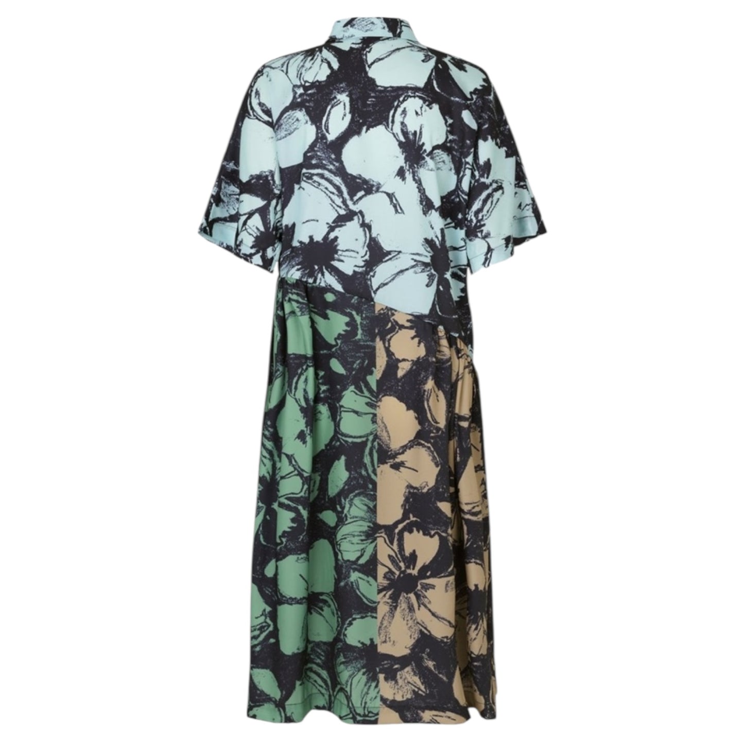 Stine Goya Multi Patterned Hunter Dress - 12/14