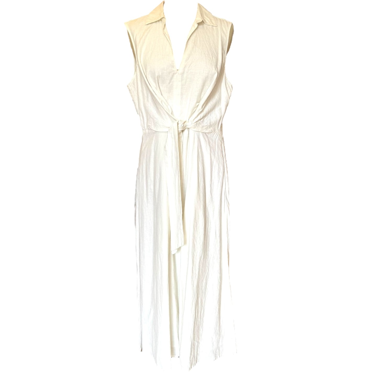 Phase Eight White Becky Midi Dress - 14 - NEW