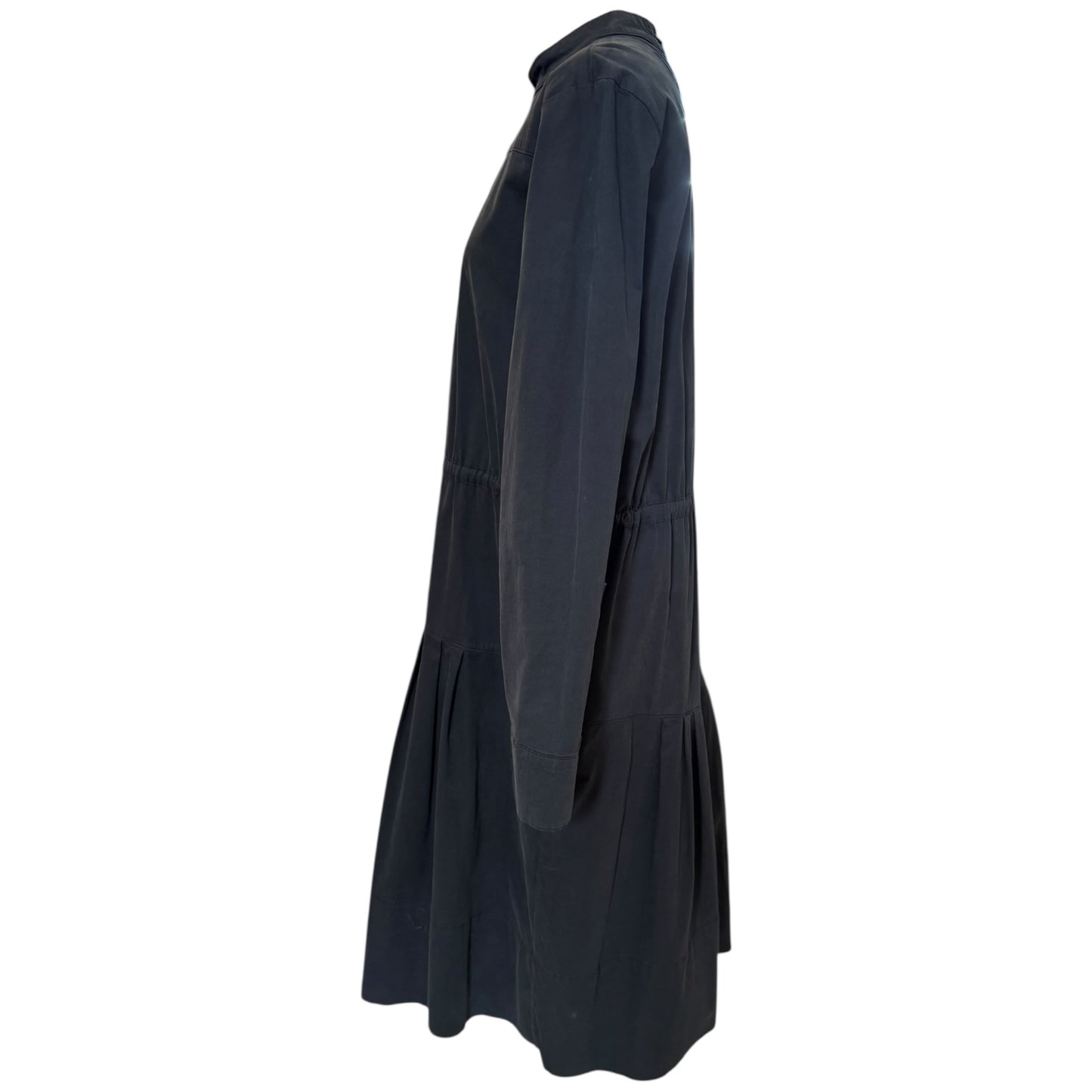 YMC Black Temple Stretch Cotton Dress - 12