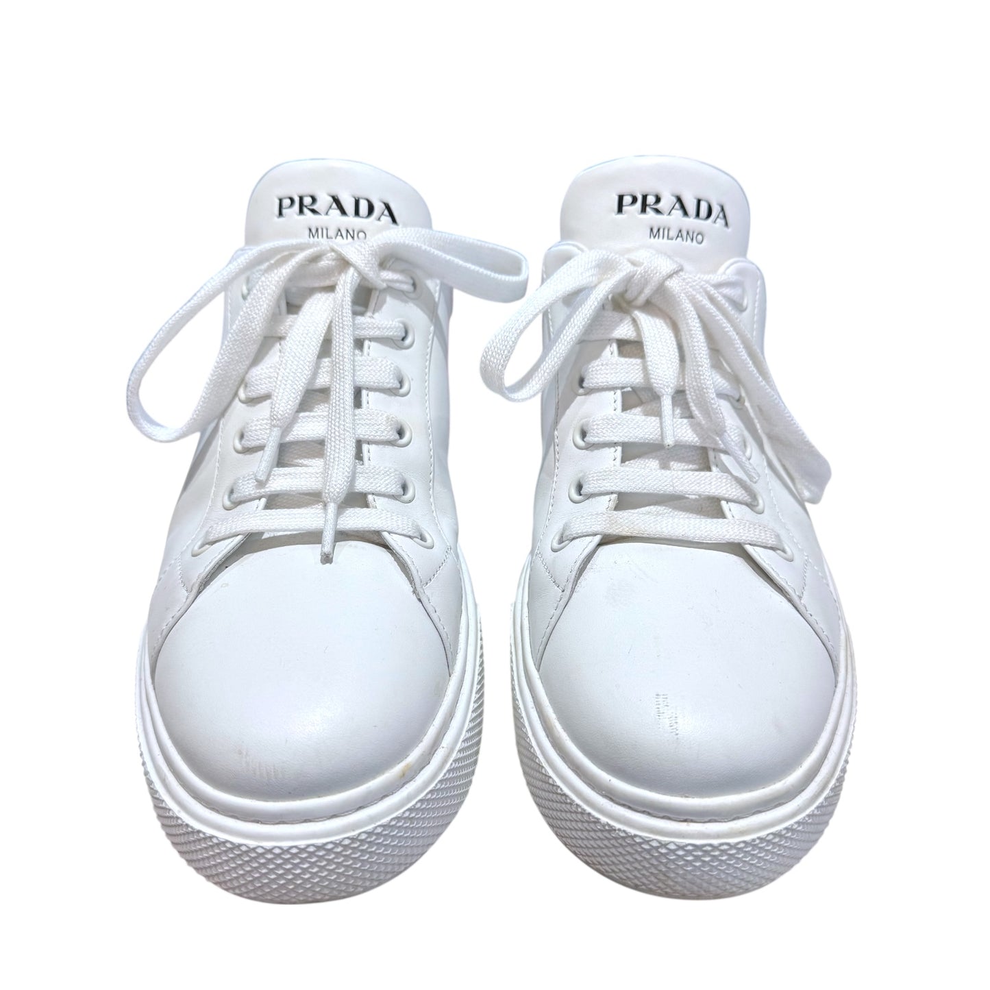 Prada White Trainers - 40 / 7
