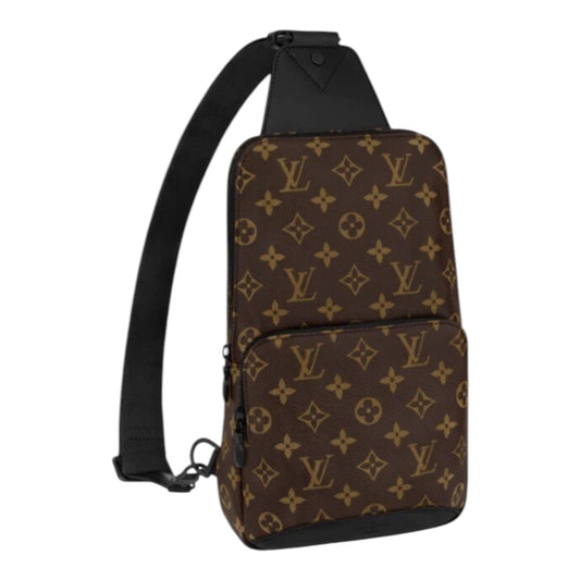 Louis Vuitton Monogram Macassar Avenue Sling Bag