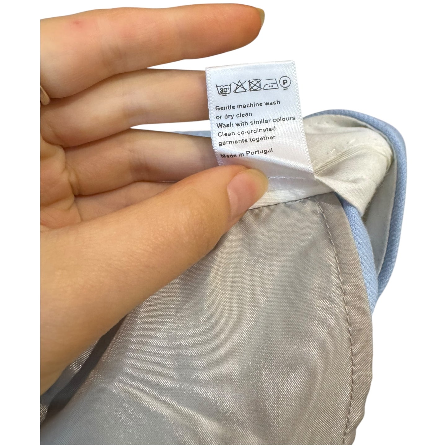 Me + Em Adjustable Super Wide Leg Pinstripe Trouser - 8 - NEW