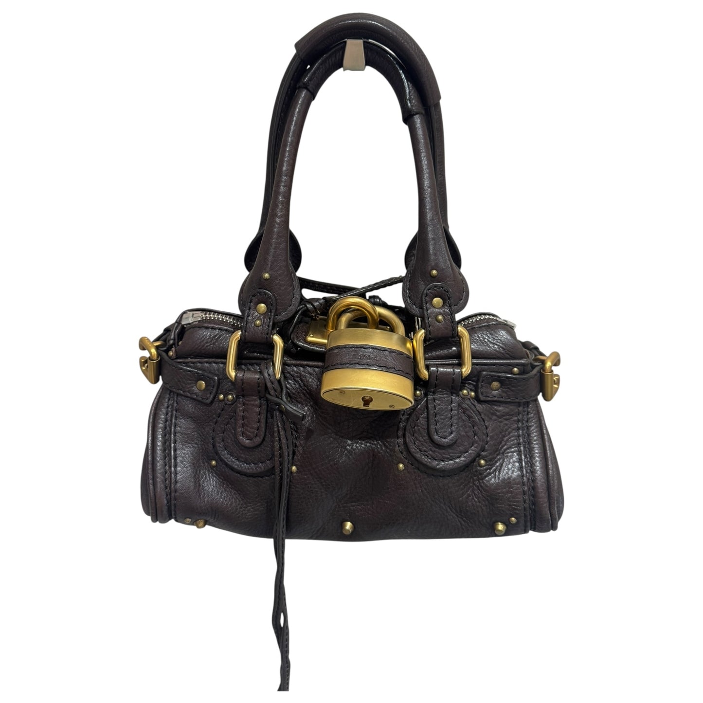 Chloe Dark Brown Paddington Bag