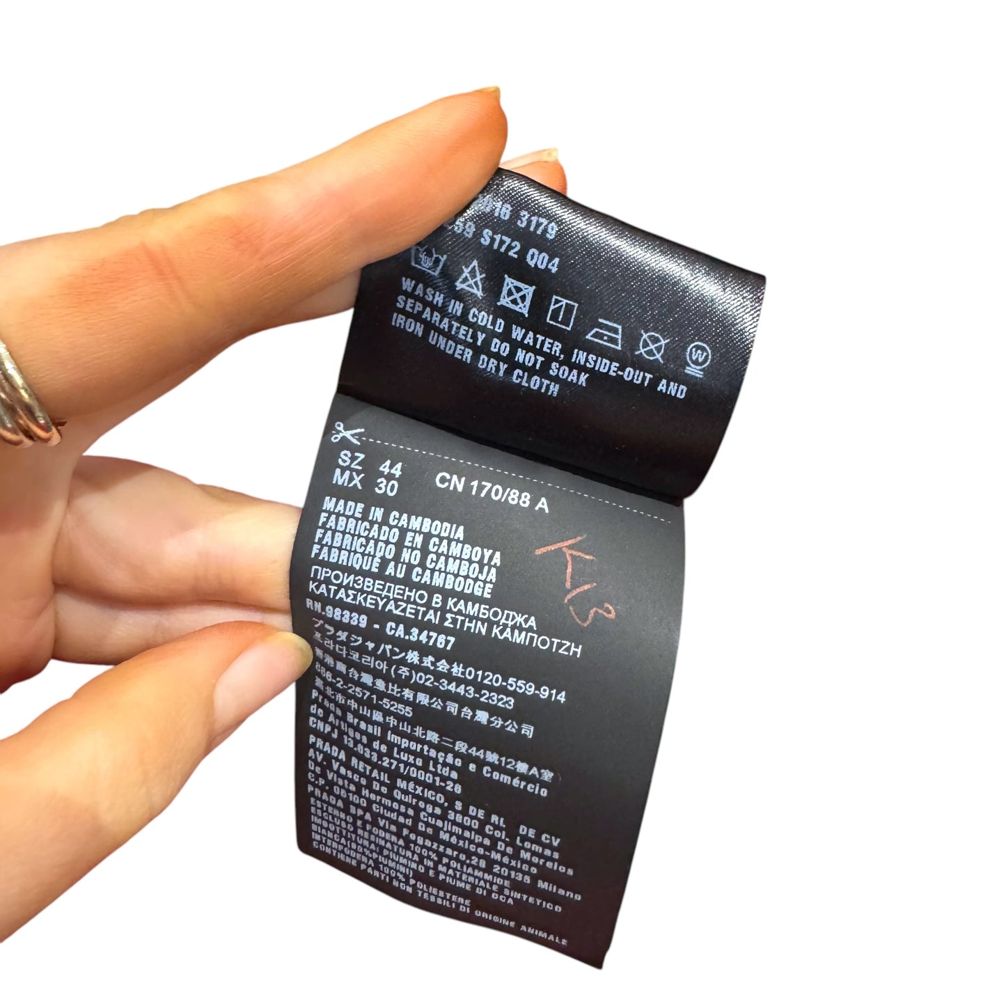 Prada Red Crop Puffer Jacket - 10