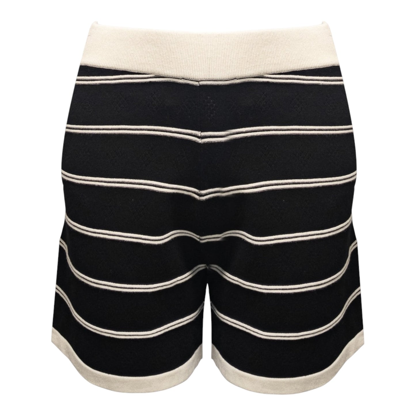 Costa Mani Black and Cream Two Piece Knit - 12 - NEW