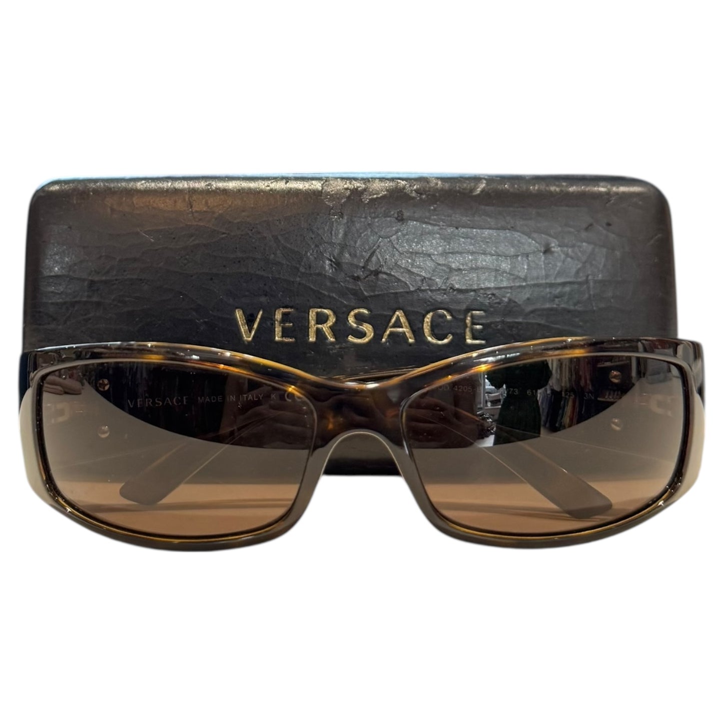 Versace 4205 B Tortoiseshell Sunglasses