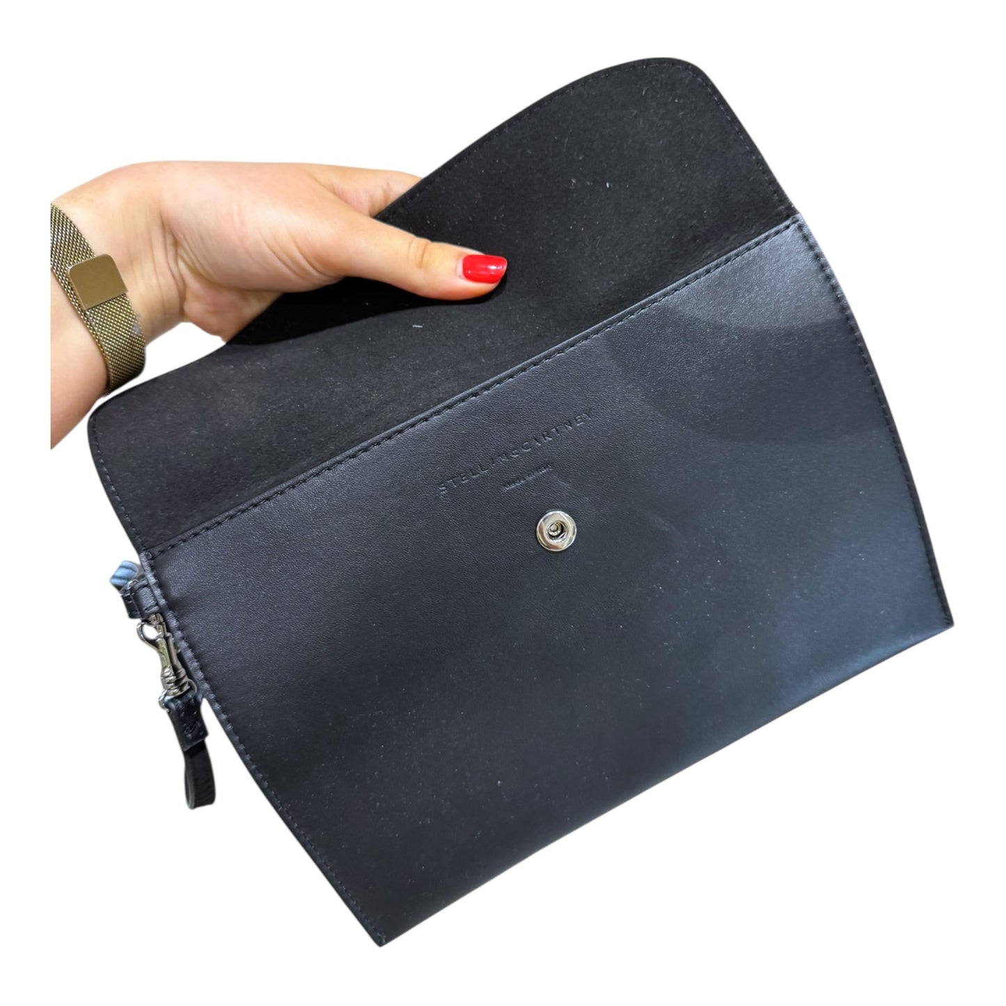 Stella McCartney Black and Red Tote Bag