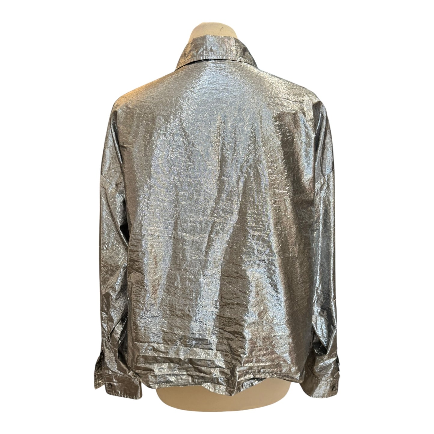 Weekend Max Mara Silver 'Aldeno' Shirt - 10/12