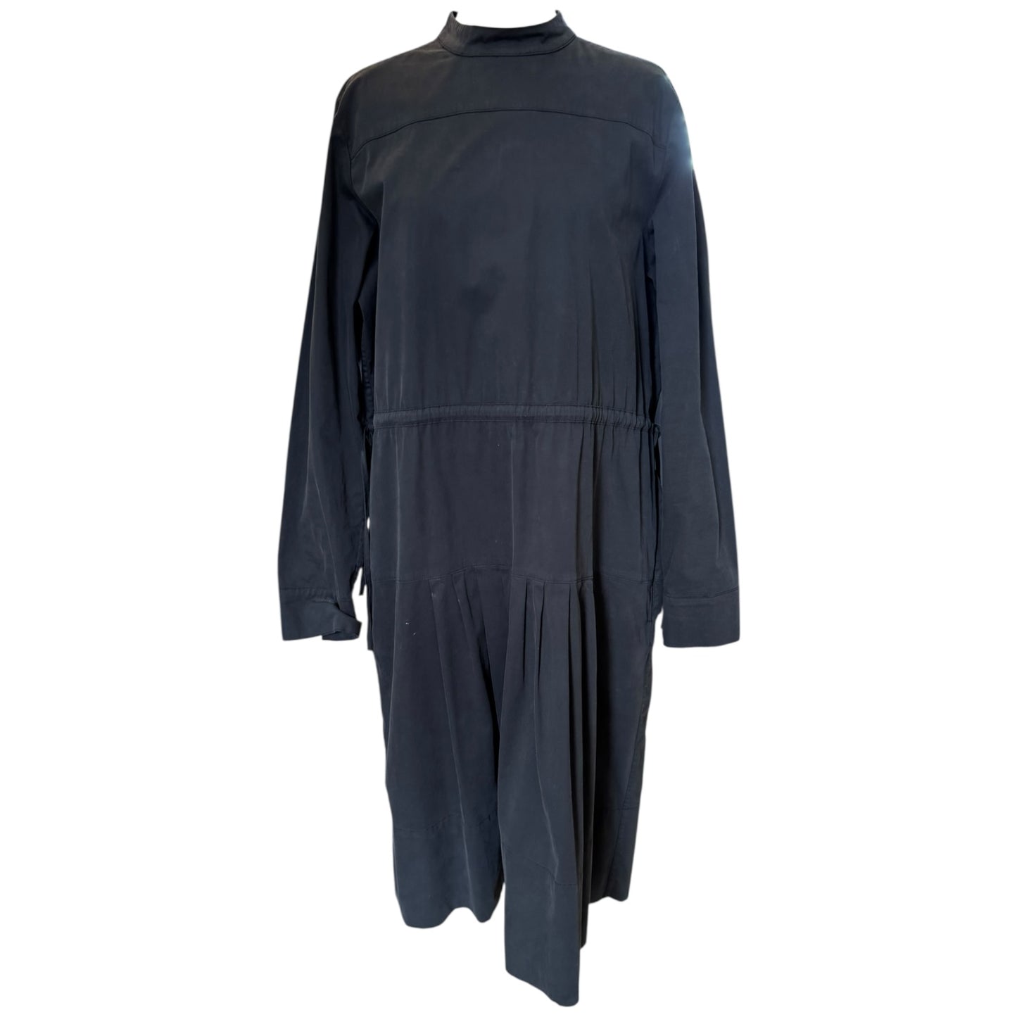 YMC Black Temple Stretch Cotton Dress - 12