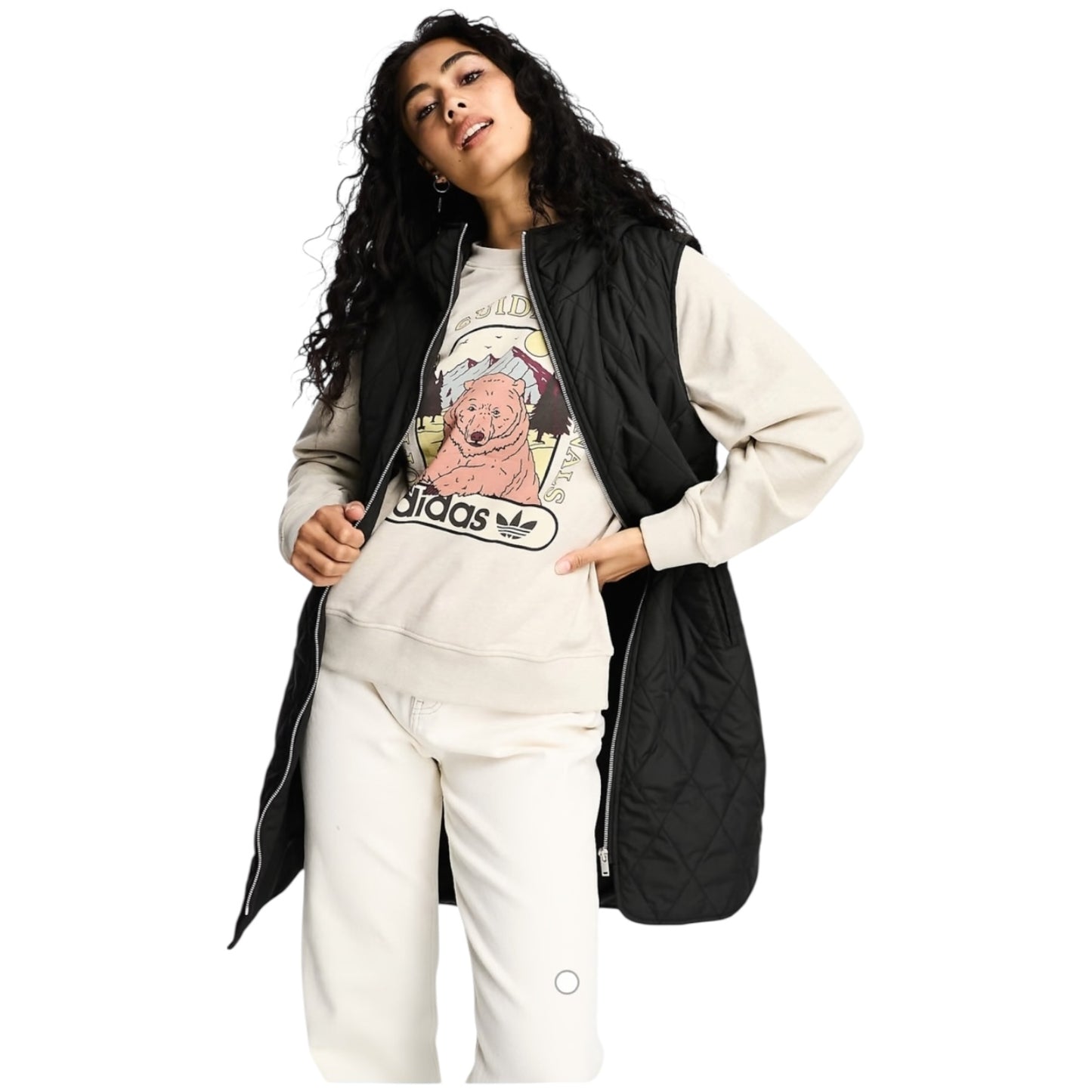 InWear Black Hooded Gilet - 10