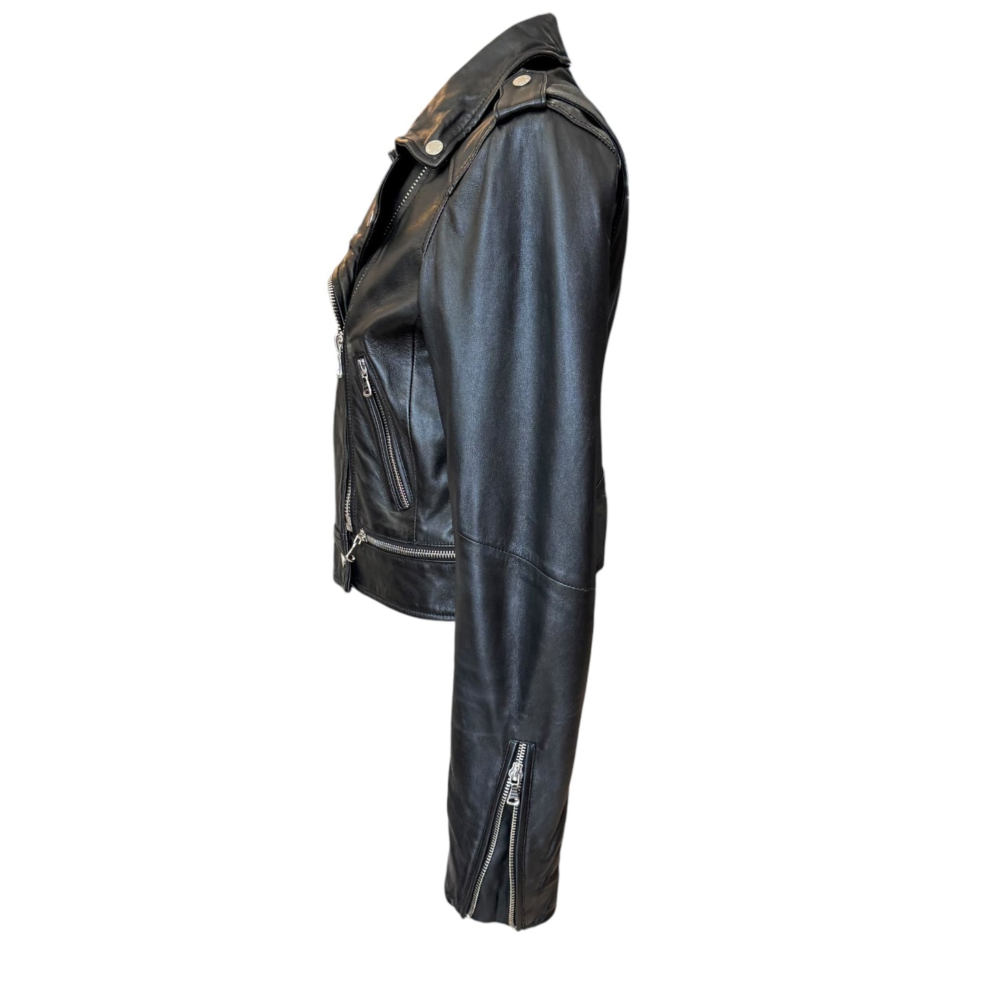 Oakwood Black Biker Jacket