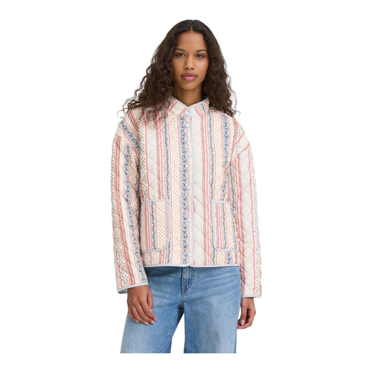 Ichi Ihlivanta Striped Quilted Jacket - 12