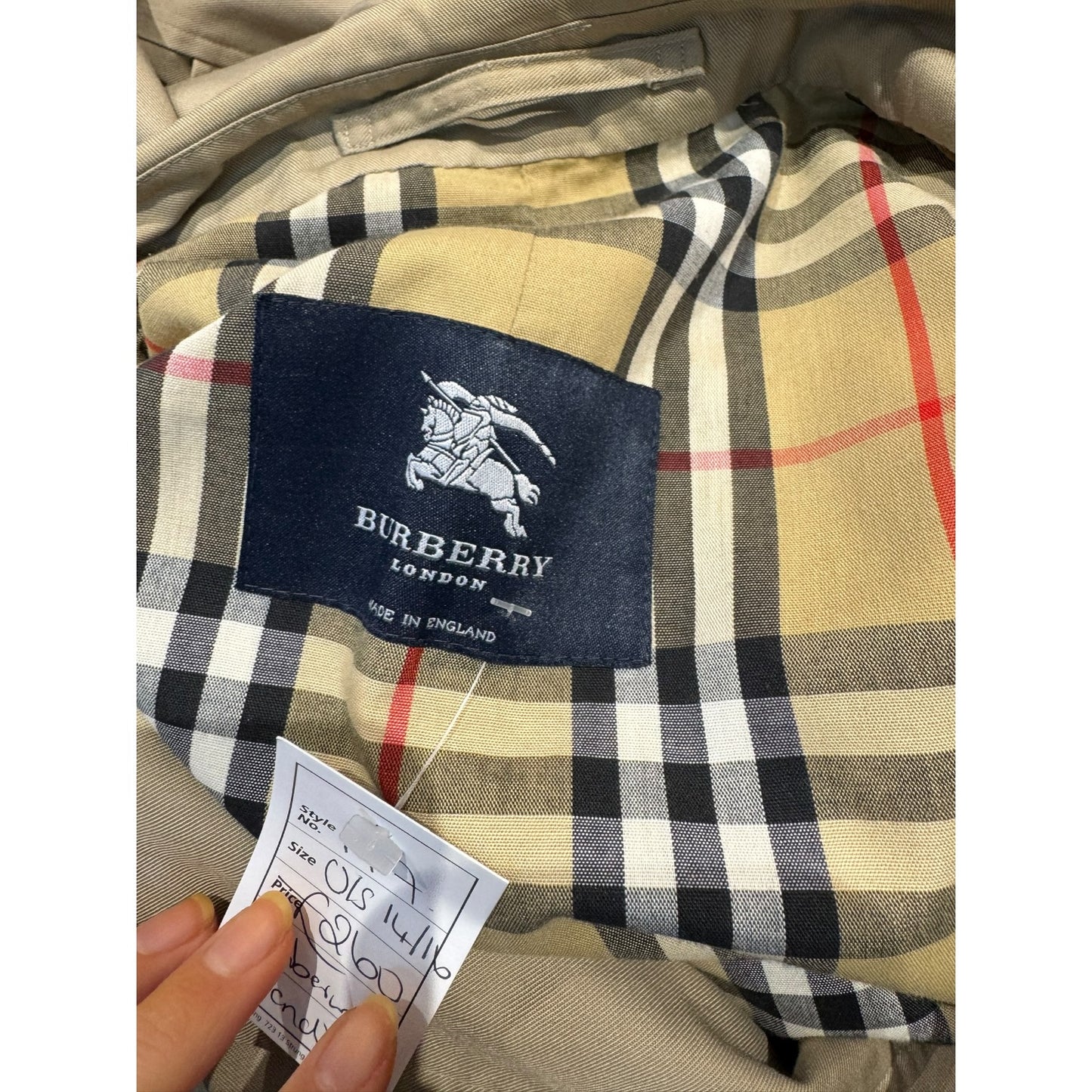 Burberry Trench Coat - 14/16
