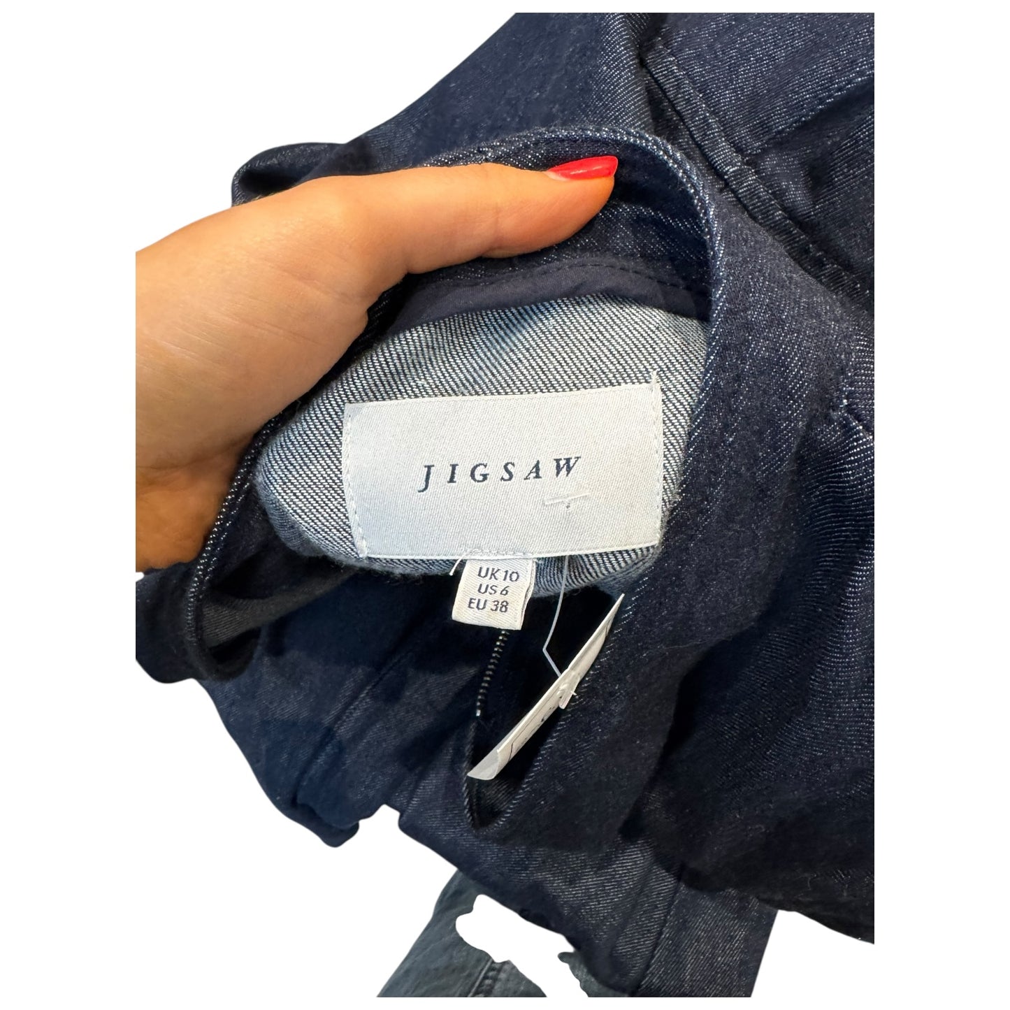 Jigsaw Denim Dress - 10