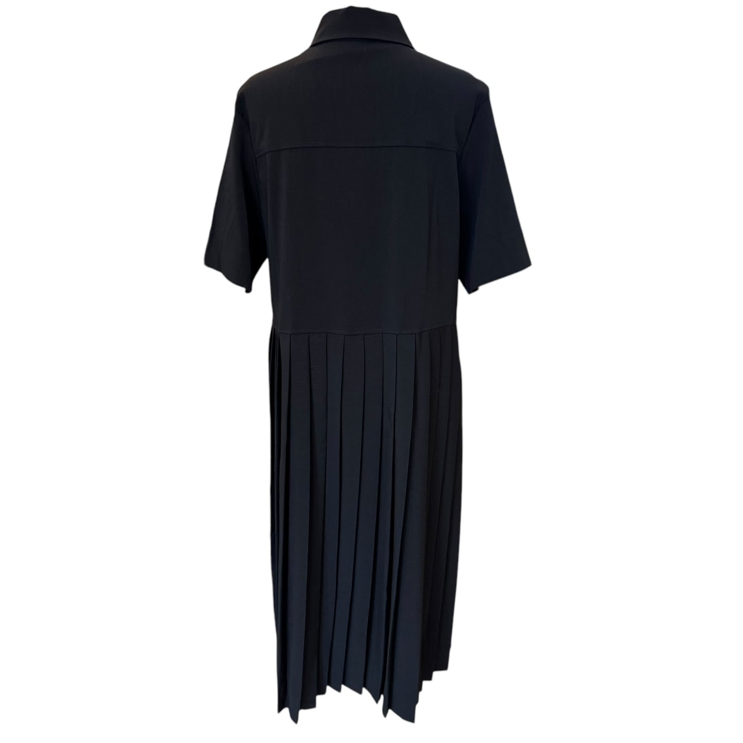 Ganni Black Shirt Dress - 12