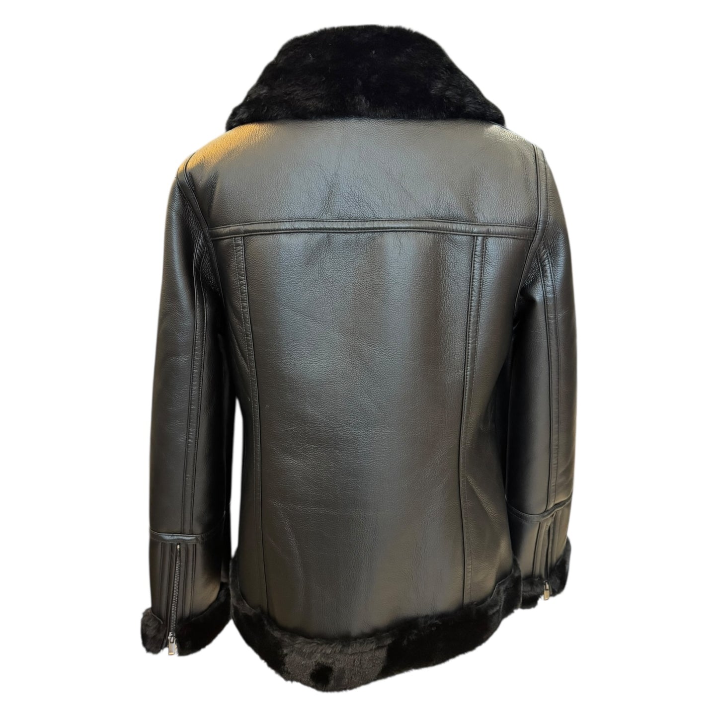 Hobbs Black Ali Biker Jacket - 10