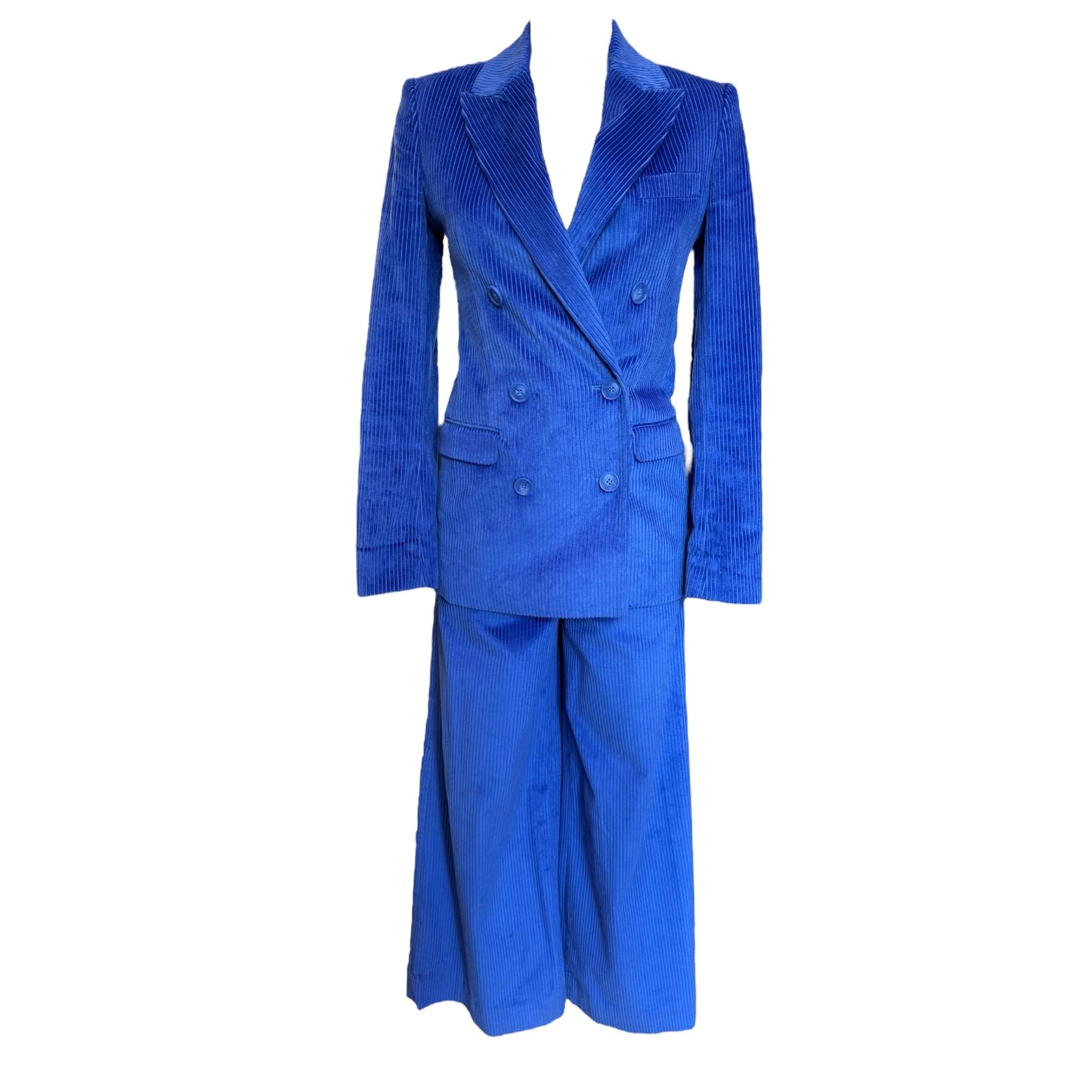 COS Blue Corduroy Trouser Suit - 6
