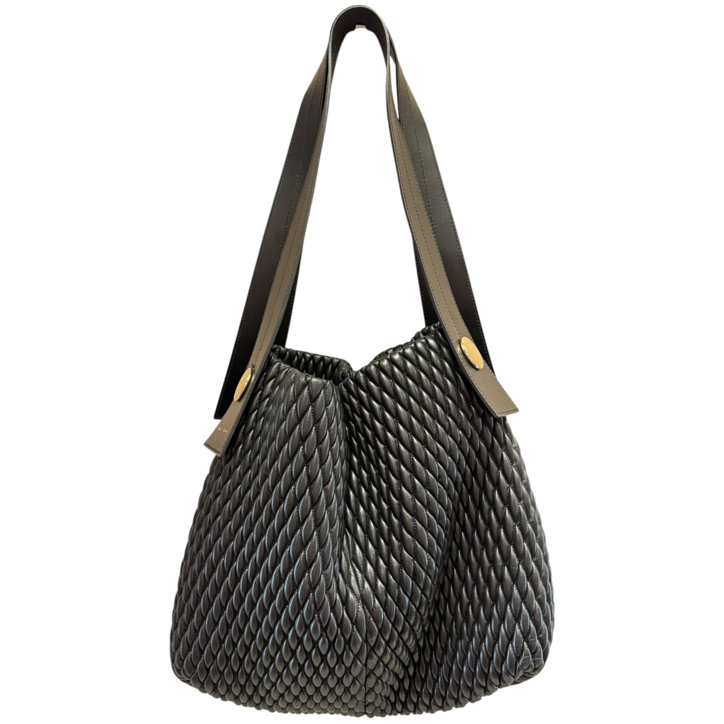 Proenza Schouler Large Black Quilted Leather Tote