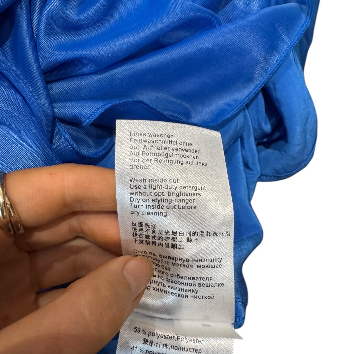 Marc Cain Blue Dress - 12
