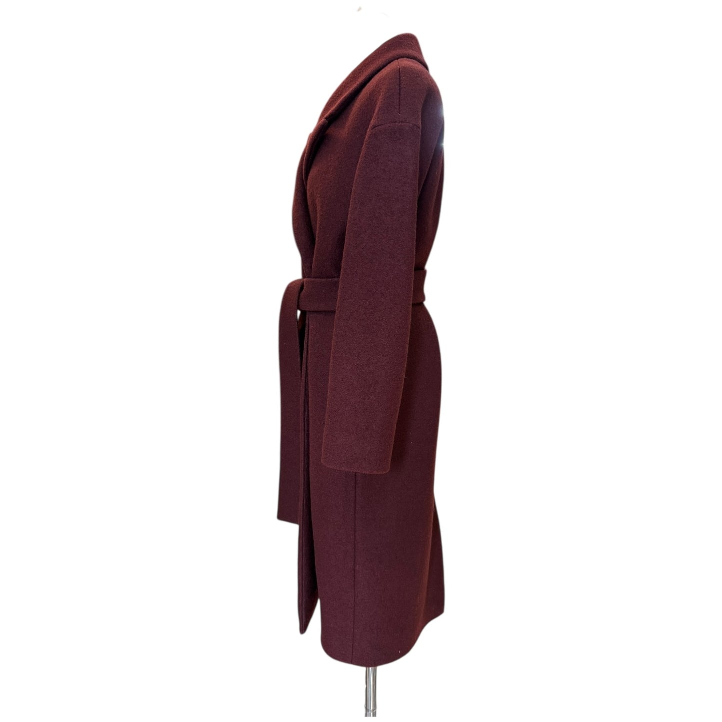 COS Maroon Wool Coat - 10