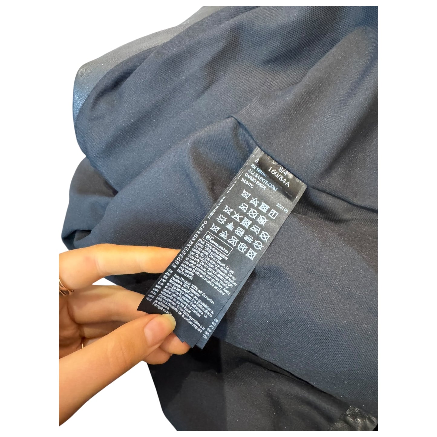 All Saints Cargo Biker Jacket - 8