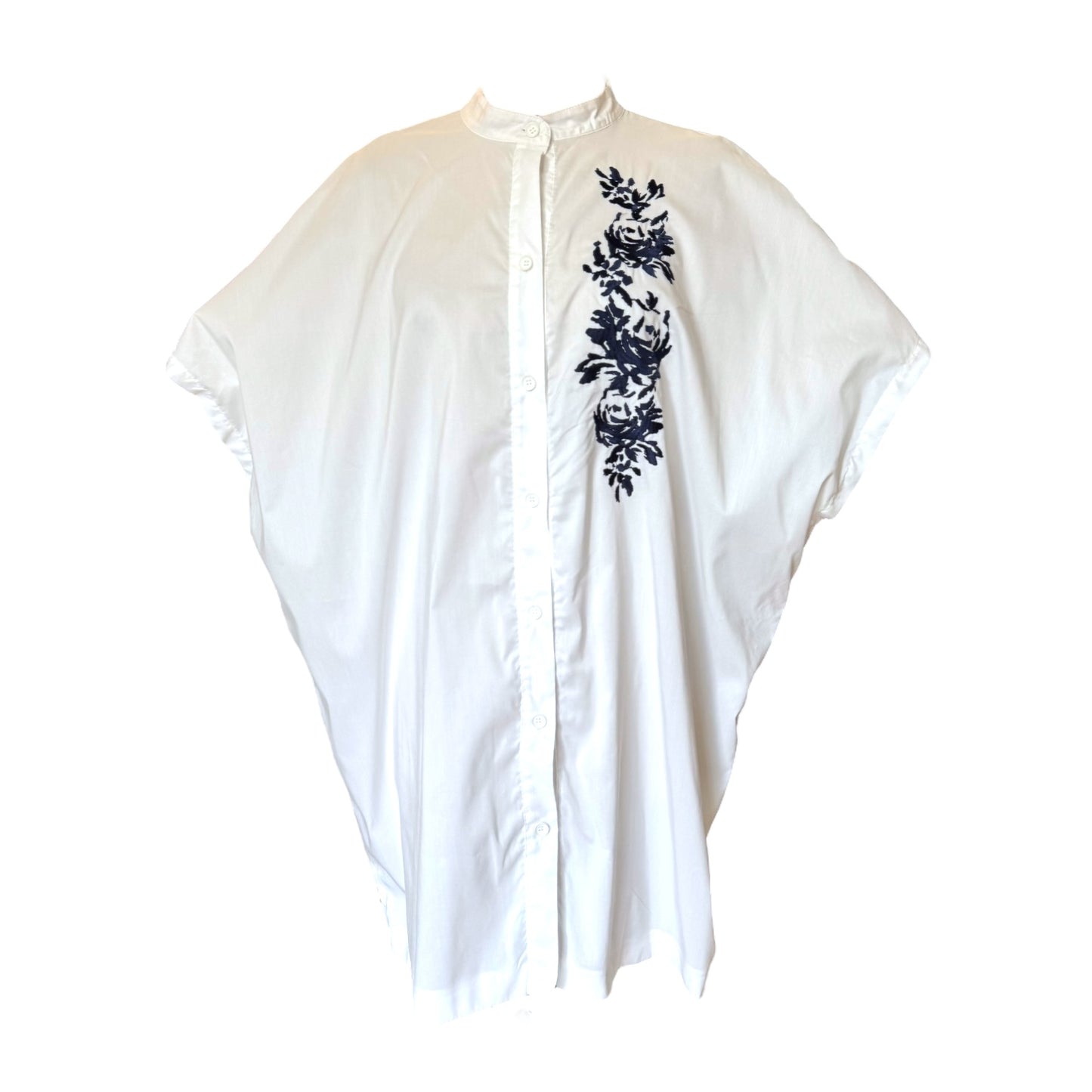Marina Rinaldi White Embroidered Shirt - 16