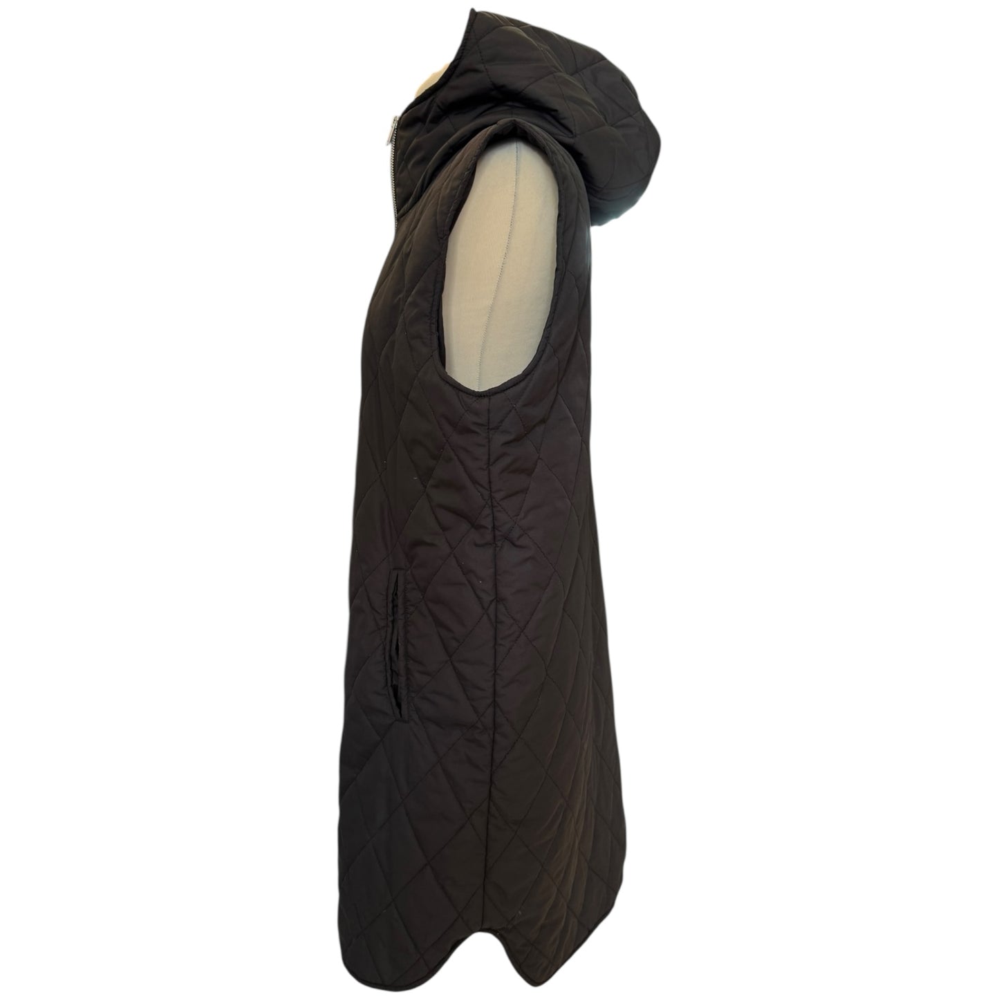 InWear Black Hooded Gilet - 10