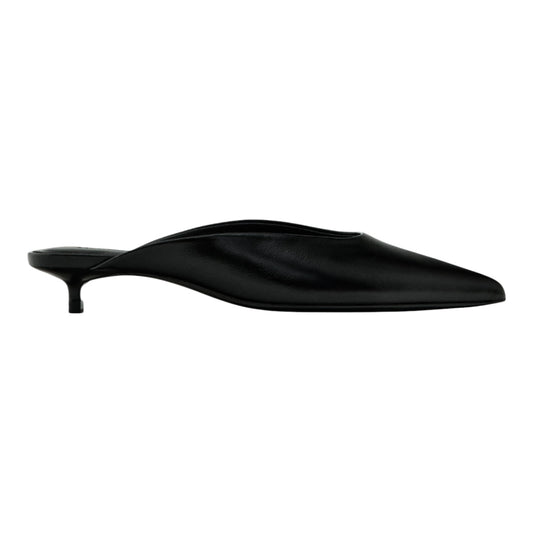 Massimo Dutti Black Kitten Heels - 41/8