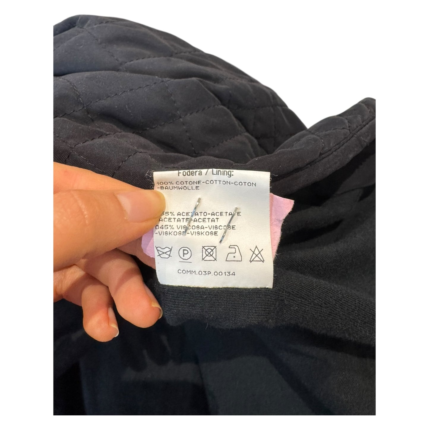 Mulberry Black Quilted Jacket - 8