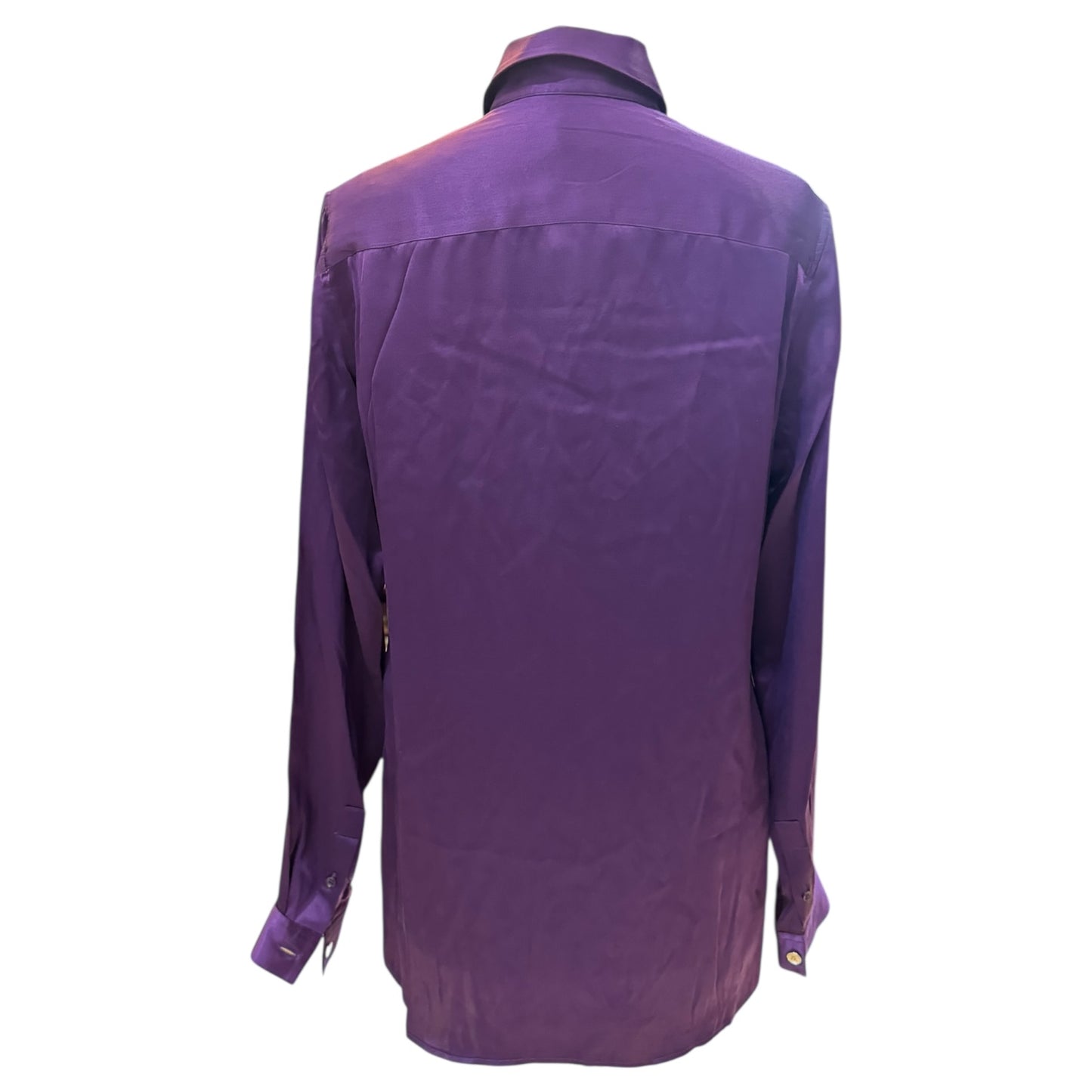 The Kooples Purple Silk Shirt - 10