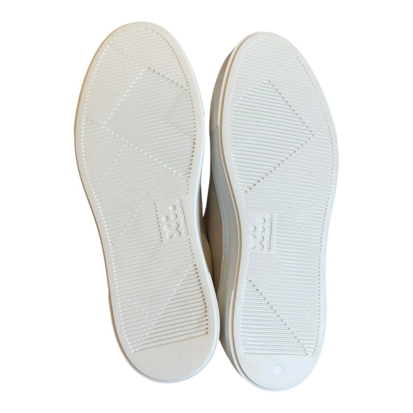 Russell & Bromley Neutral Park Mid Flatform Laceless Trainers - 37/4 - NEW
