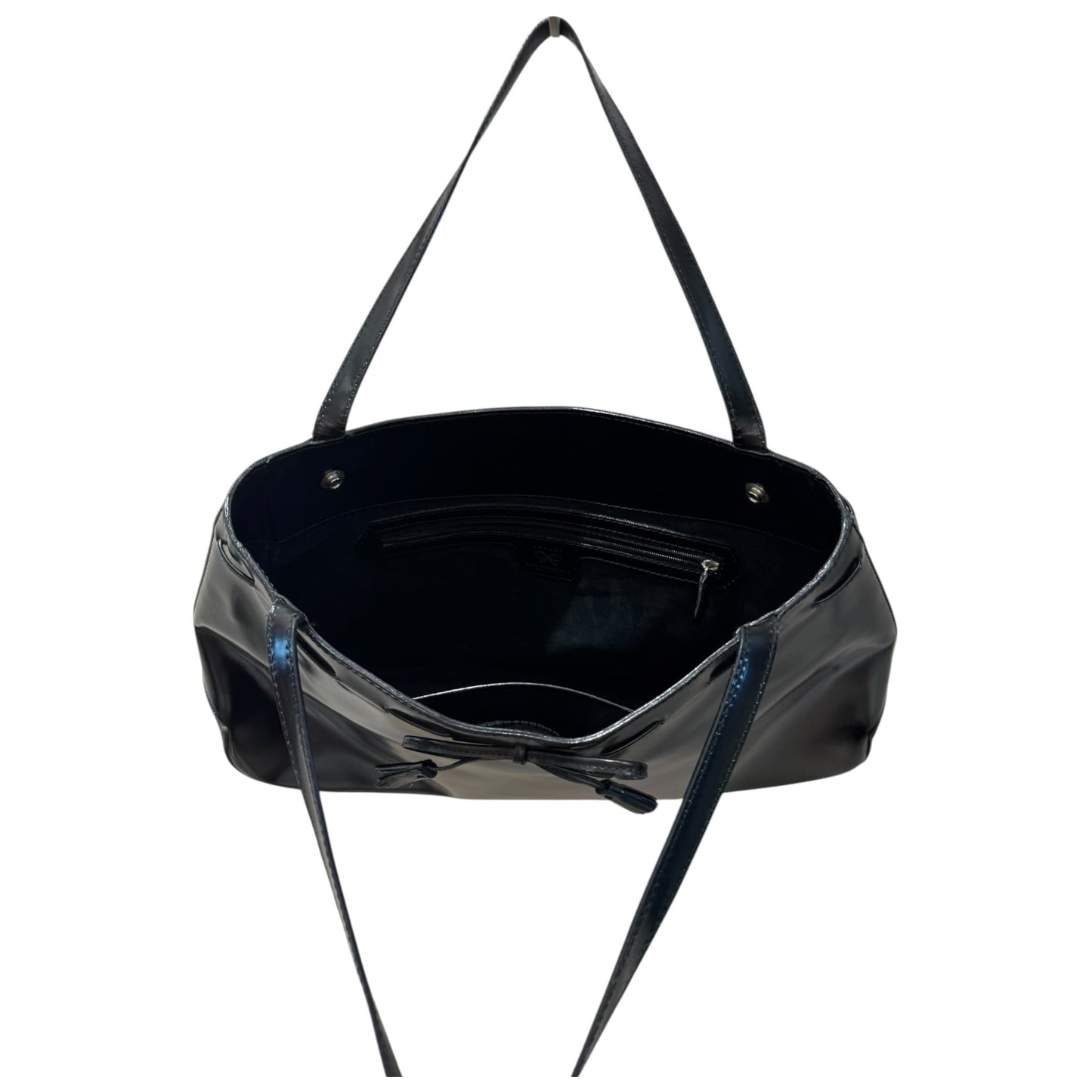 Anya Hindmarch Black Leather Shoulder Bag