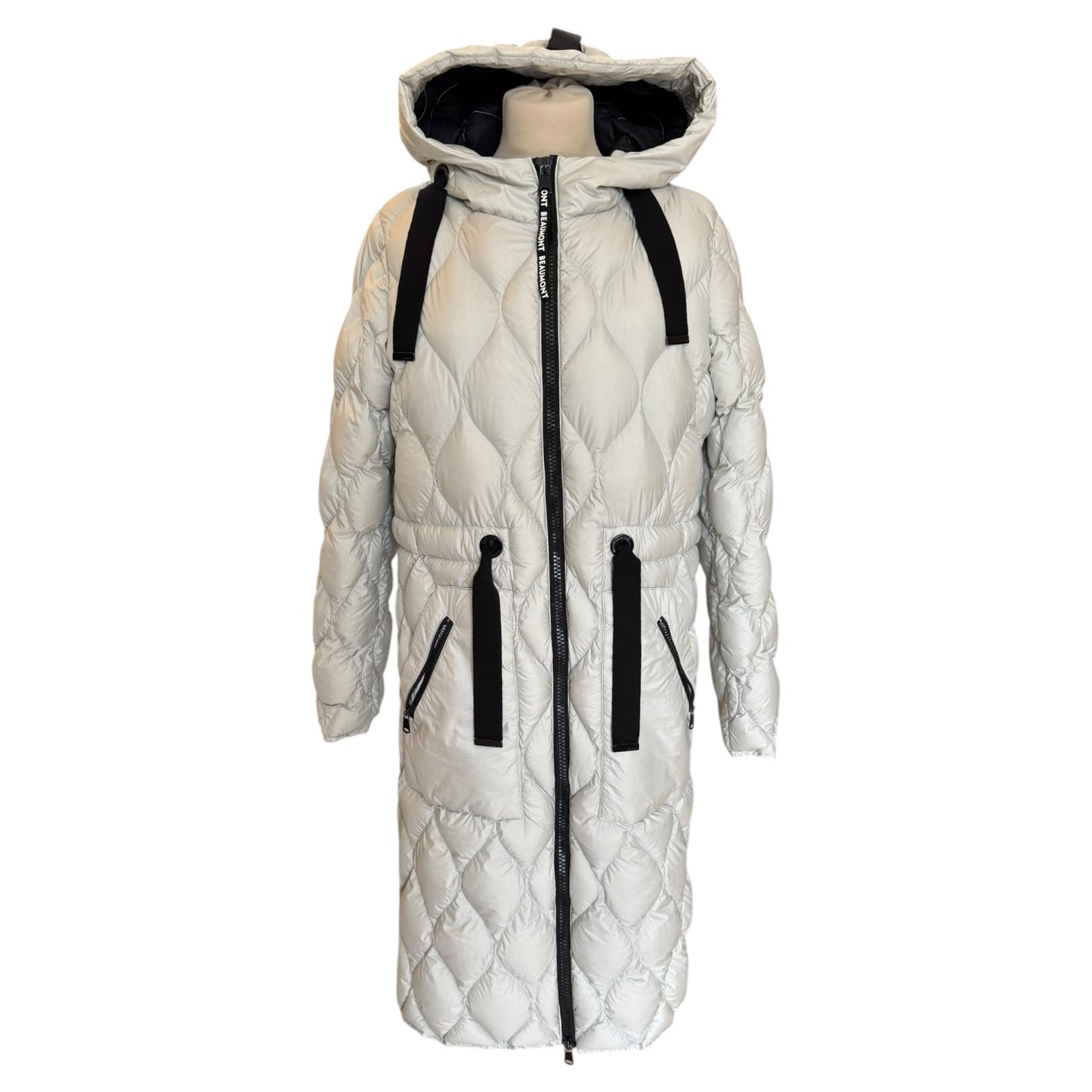 Beaumont Light Grey Puffer Coat - 10