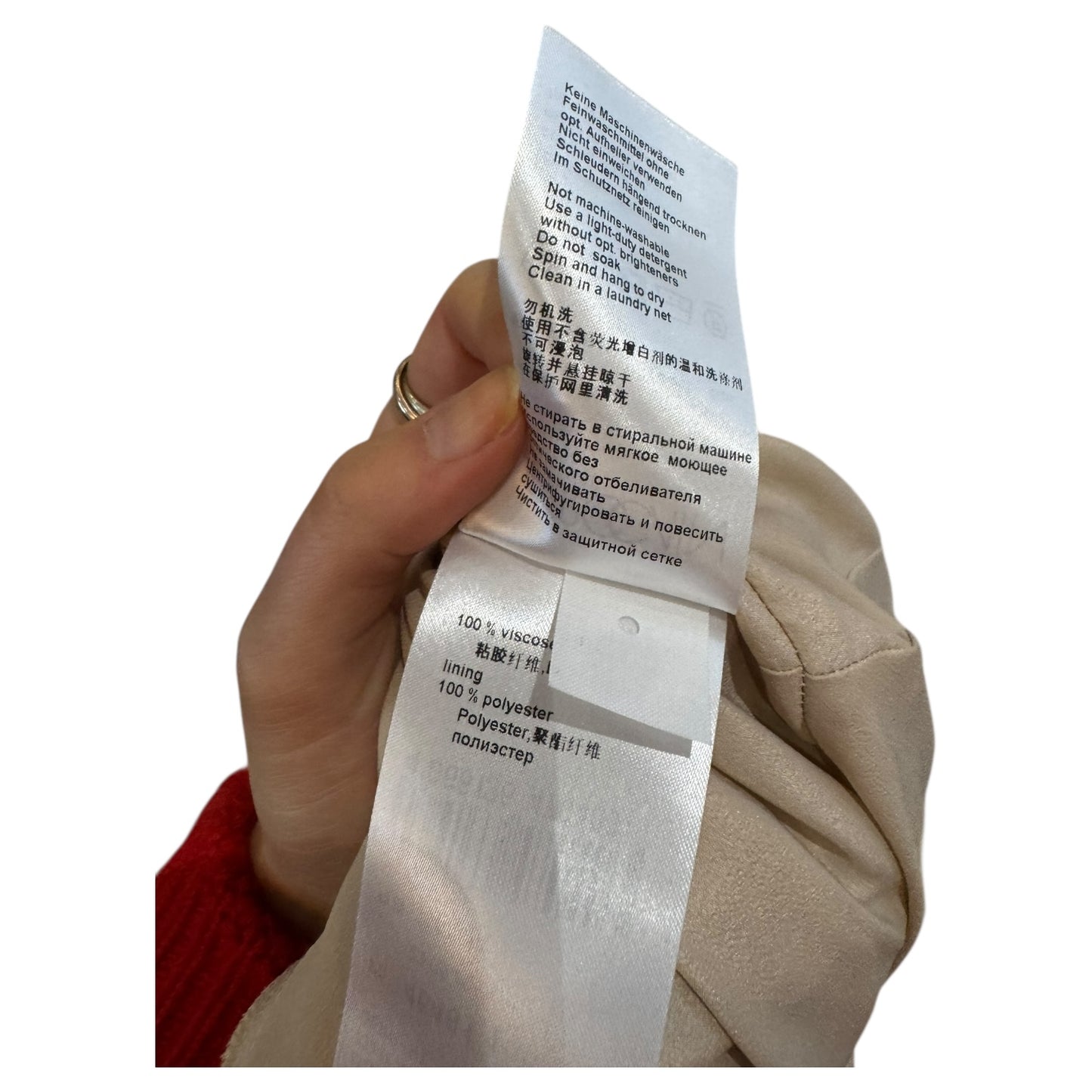 Marc Cain Blush Spot Dress - 8/10