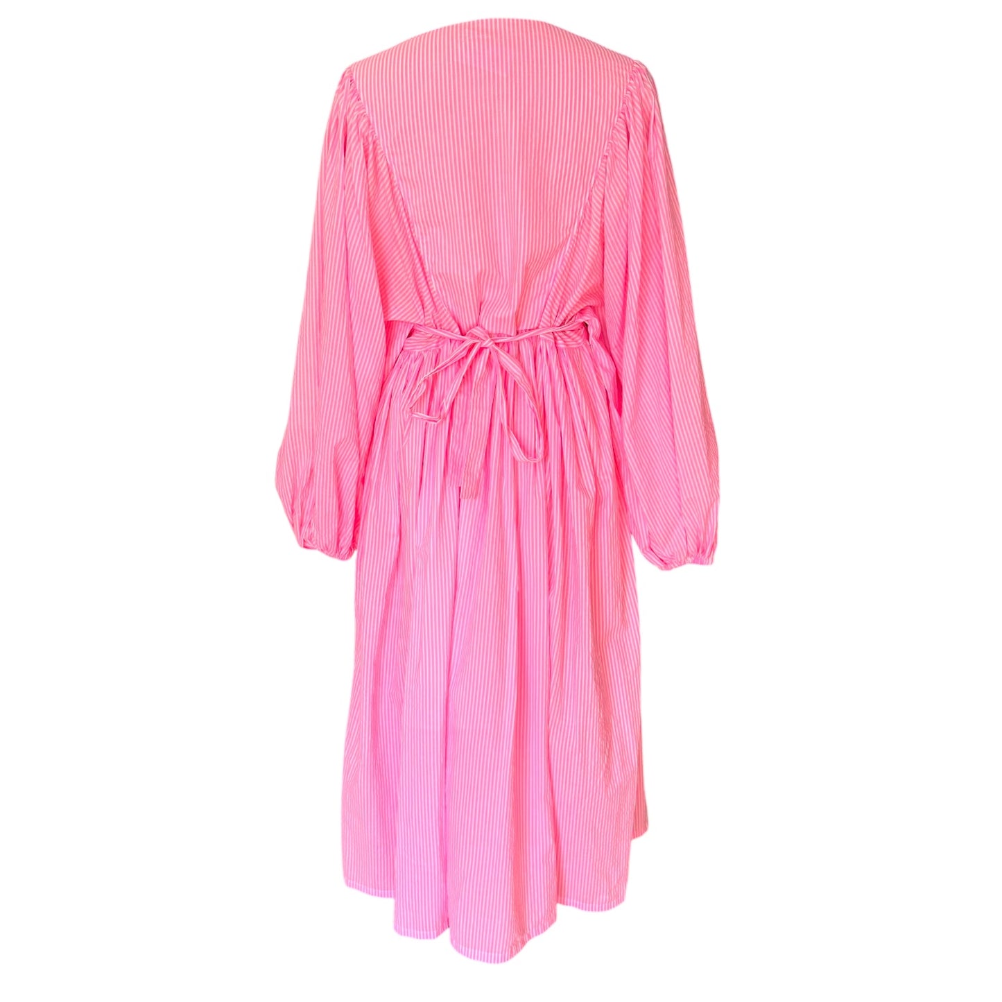 Coal and Candyfloss Neon Pink Stripe Dress - 10