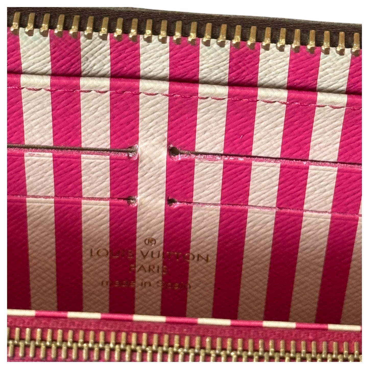 Louis Vuitton Zipp Wallet Canvas Long M58507