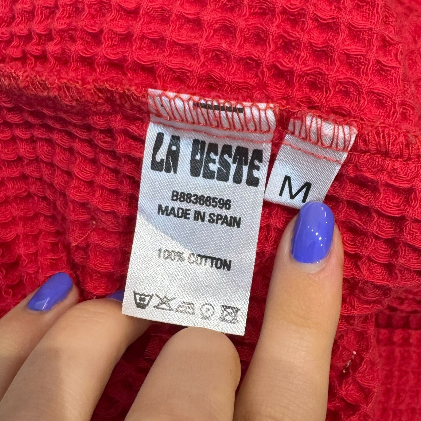 La Veste Red Trousers - 10/12