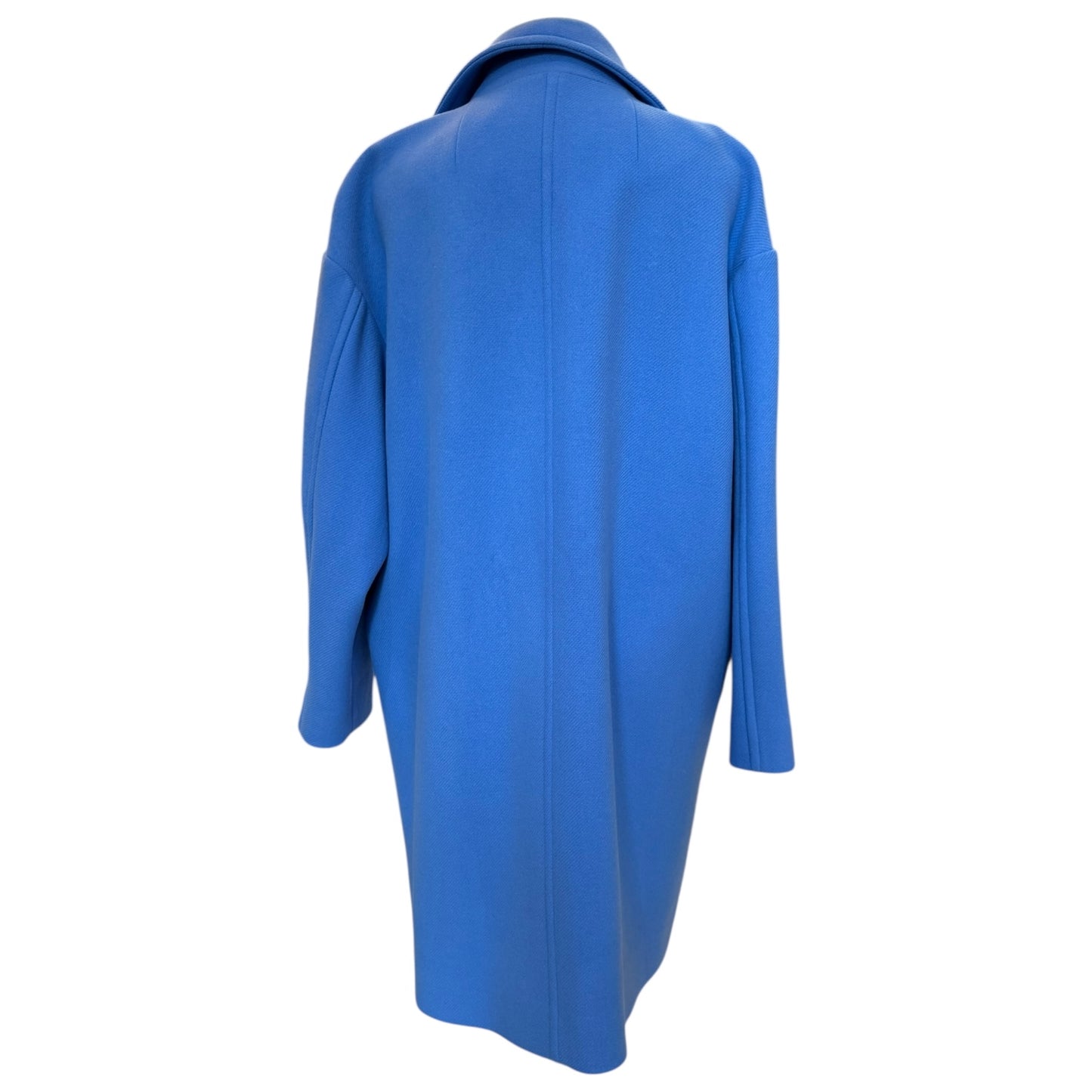 Massimo Dutti Cornflower Blue Coat - 8