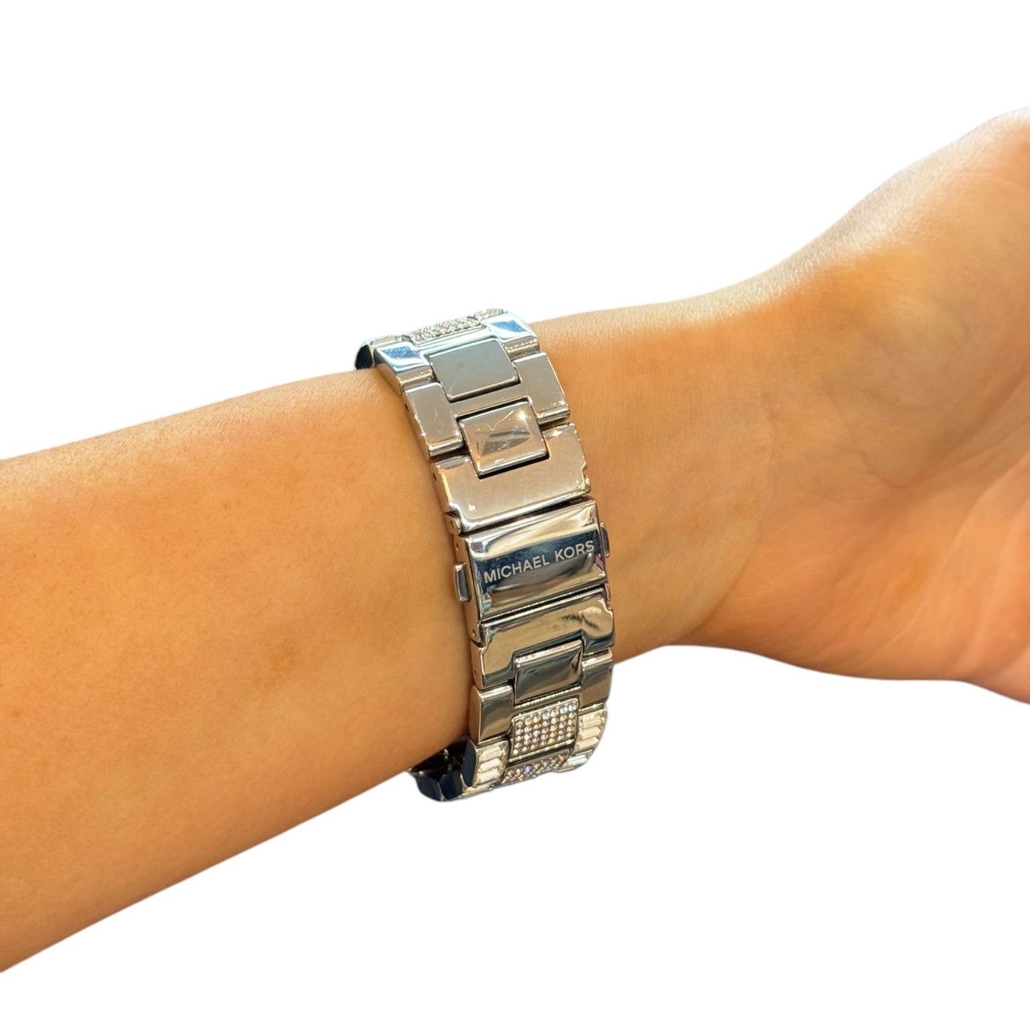 Michael Kors Silver Camille Glitz Watch